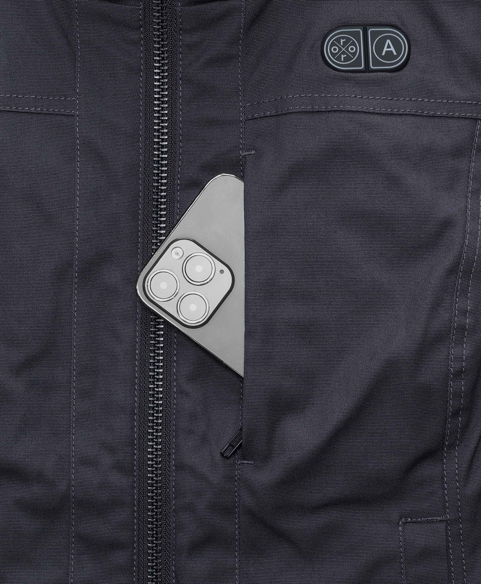 ORORO Heated (Open-box) Cheyenne Women's 5-Zone Dual-Control Heated Canvas Vest (Battery Set Not Included) - Image 12