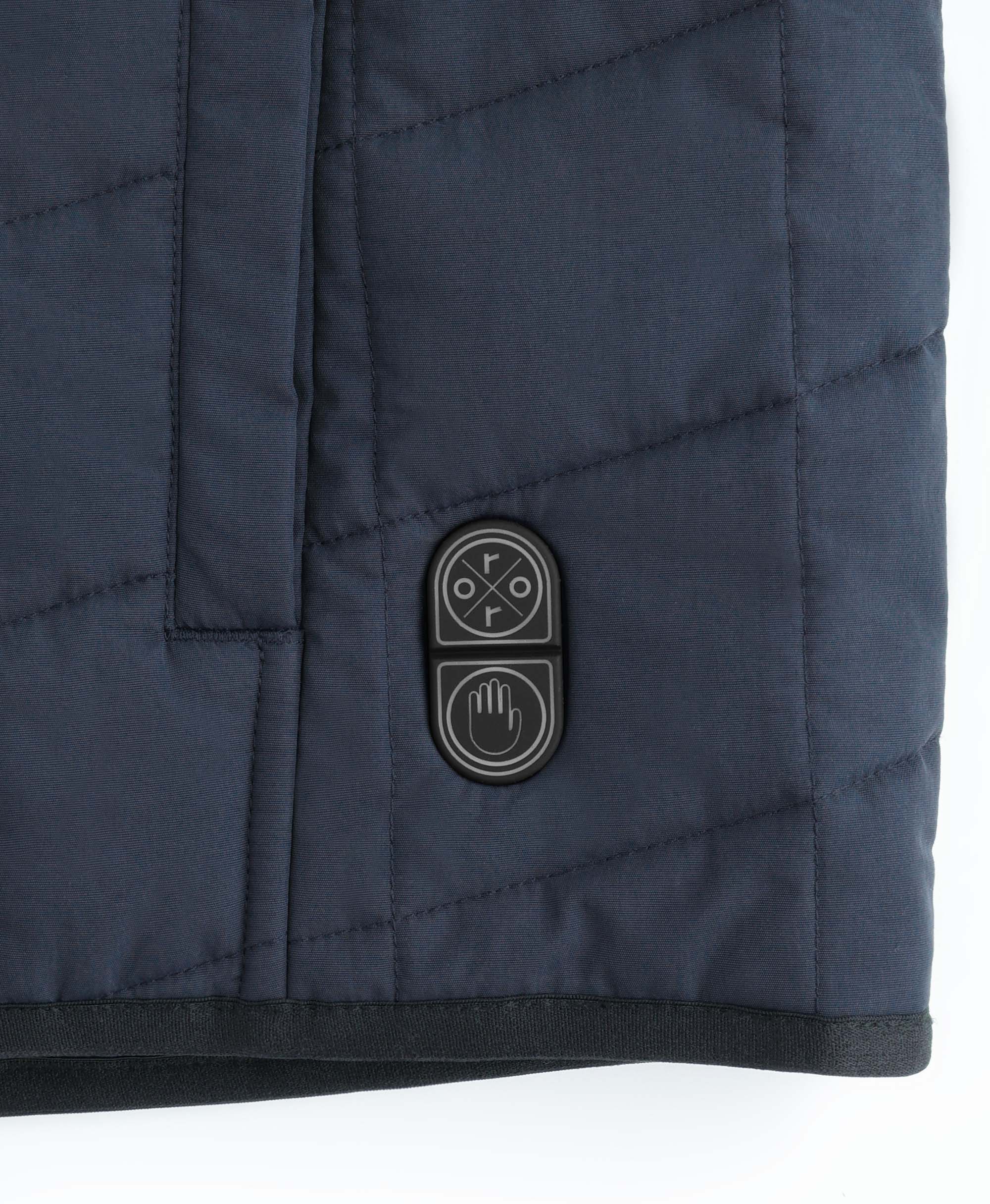 ORORO Heated Scranton Men's 5-Zone Insulated Heated Bomber Vest (Apparel Only) - Image 12
