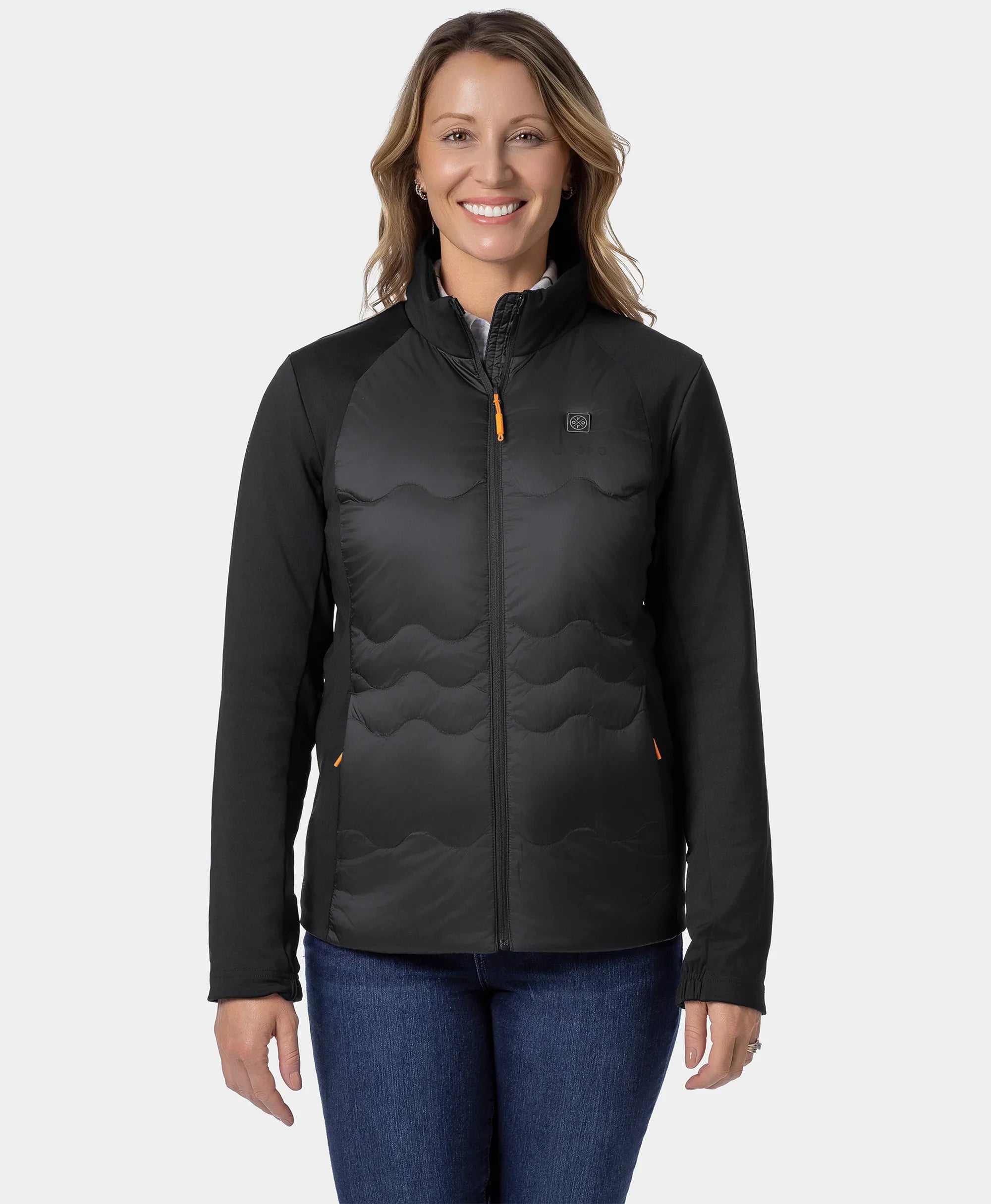 ORORO Heated (Open-box) Verbier Women's 4-Zone Heated Down Jacket (Battery Set Not Included) - Image 2