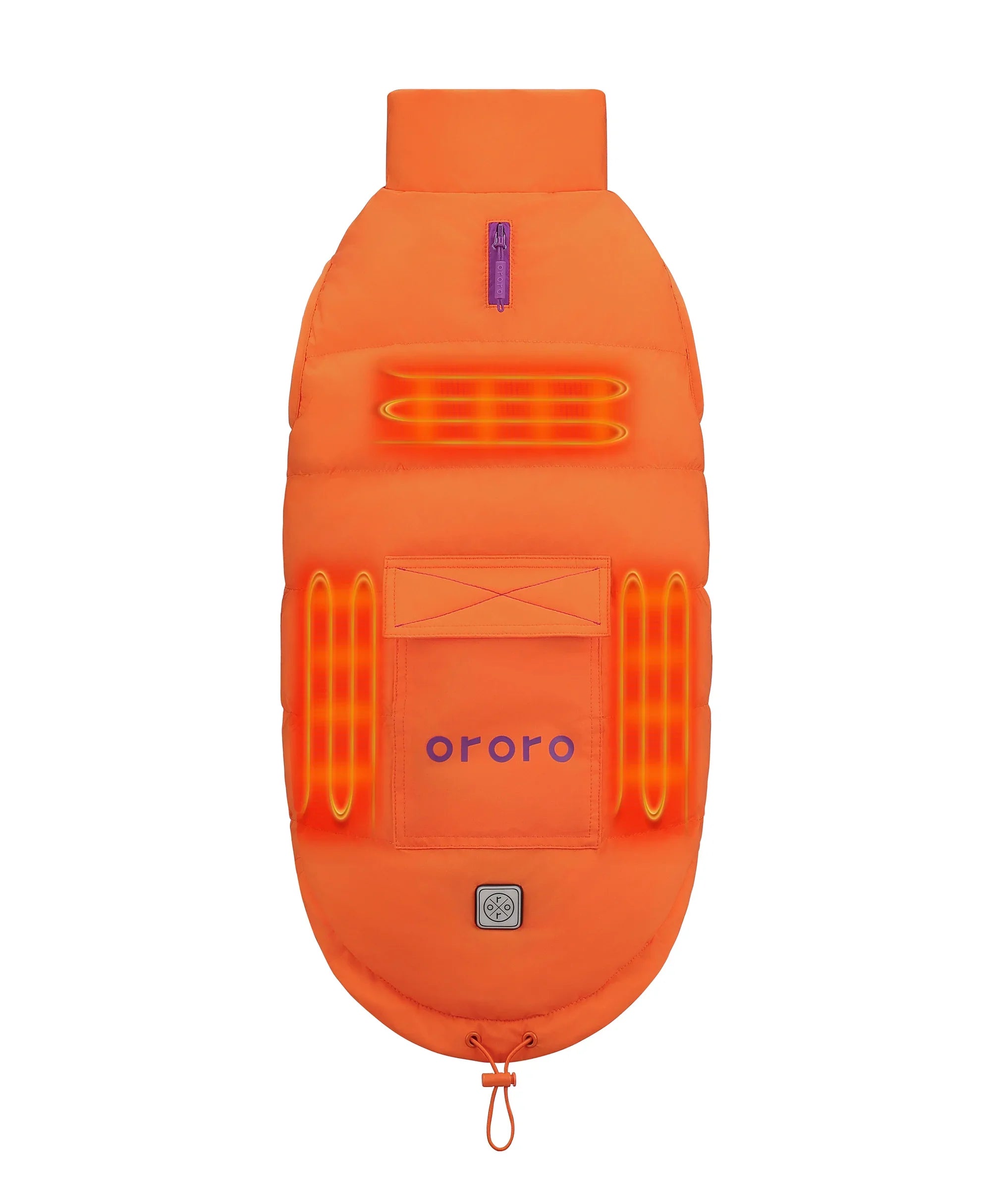 ORORO Heated Snøwoof 3-Zone Heated Dog Puffer Vest - Image 33