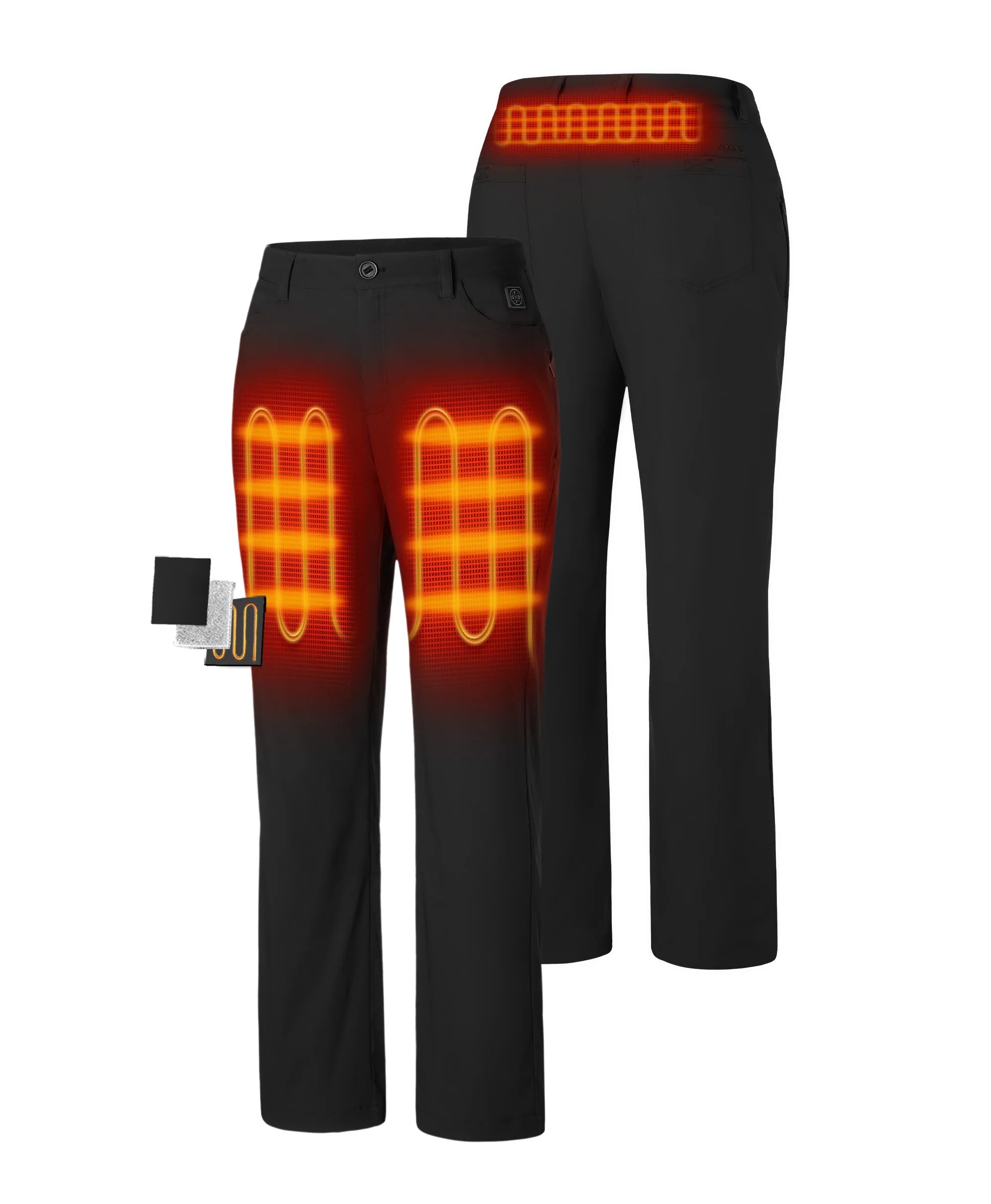 ORORO Heated Hudson Women's Heated Casual Pants (Apparel Only) - Image 2