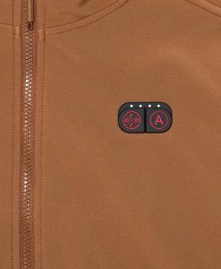 Alternative view of ORORO Heated (Open-box) Maverick SureWarm® Women's 6-Zone Dual-Control Heated Softshell Jacket (Battery Set Not Included)
