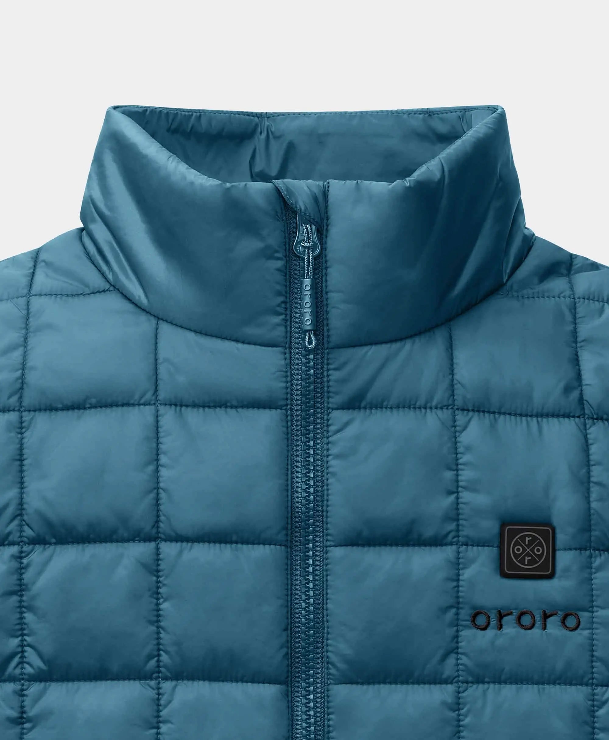 ORORO Heated (Open-box) Prism Men's 4-Zone Heated Quilted Vest (Battery Set Not Included) - Image 13