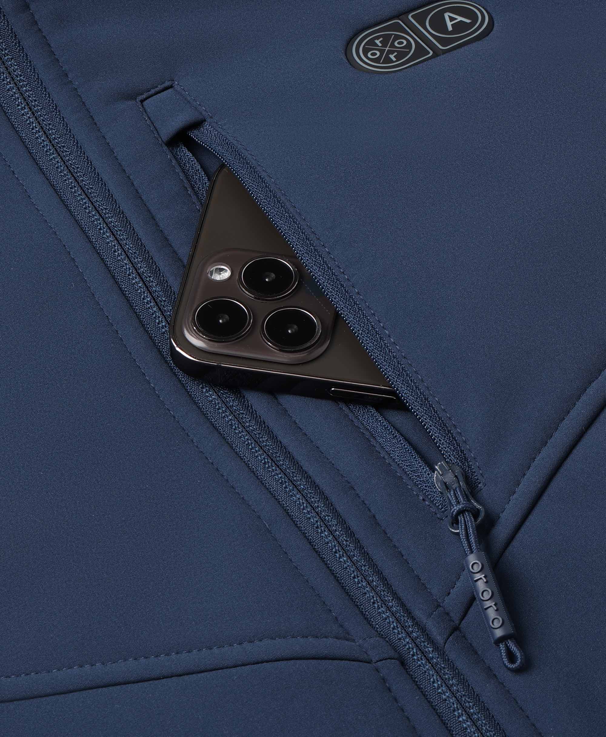 ORORO Heated (Open-box) Men's Heated Dual Control Jacket with 5 Heating Zones (Pocket Heating) (Battery Set Not Included) - Image 25