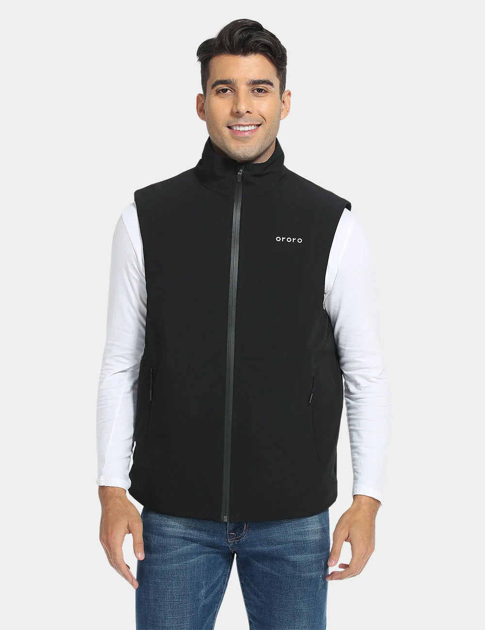 ORORO Heated Men's Heated PrimaLoft® Golf Vest (Apparel Only)
