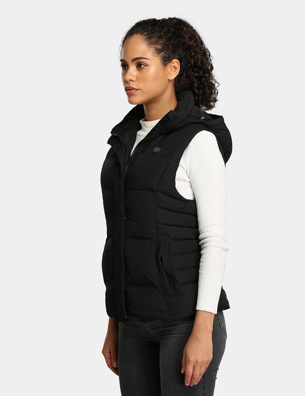 ORORO Heated Women's Heated Down Vest (800-Fill) - Image 24