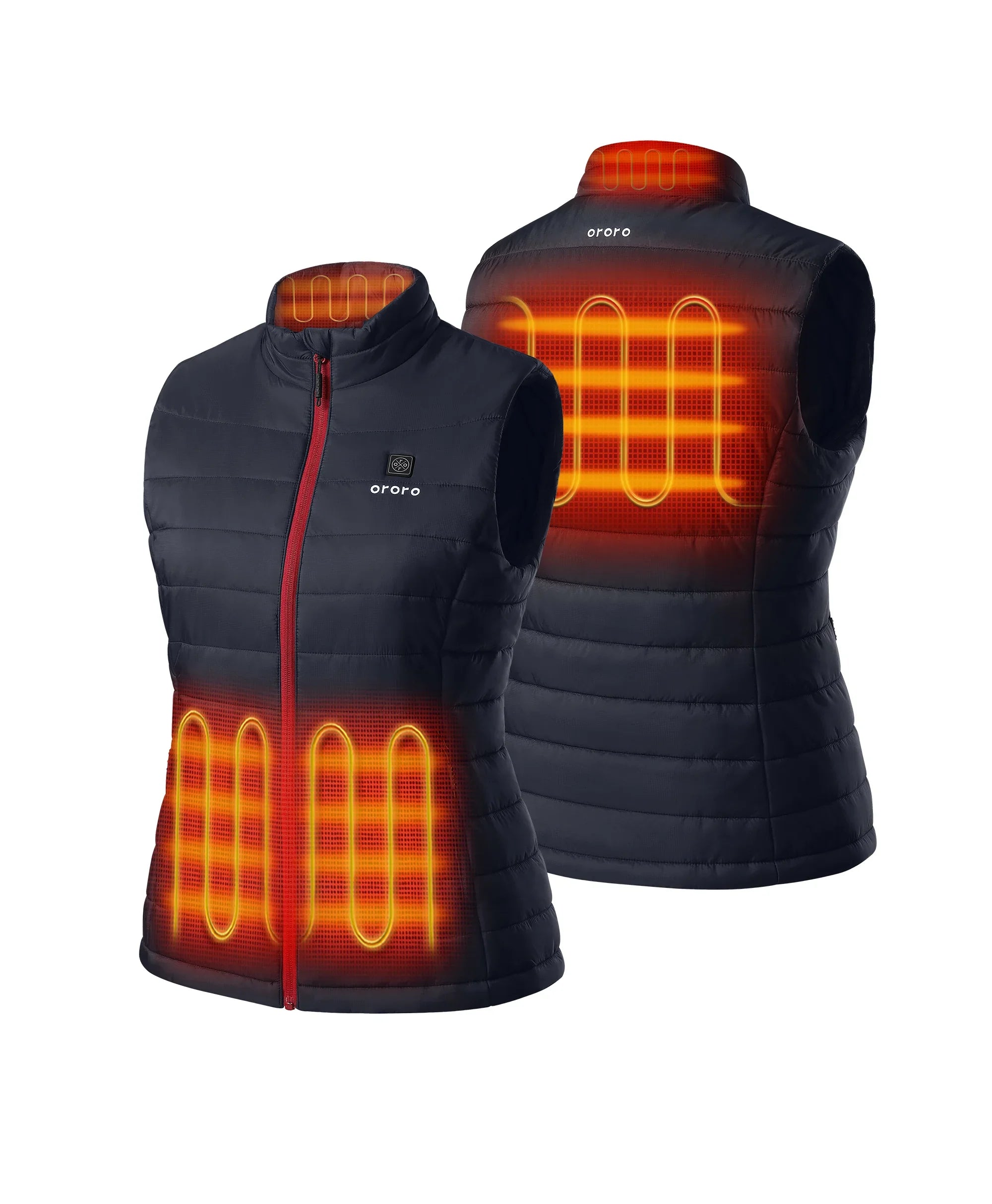 ORORO Heated (Open-box) Women's Classic Heated Vest (Battery Set Not Included)