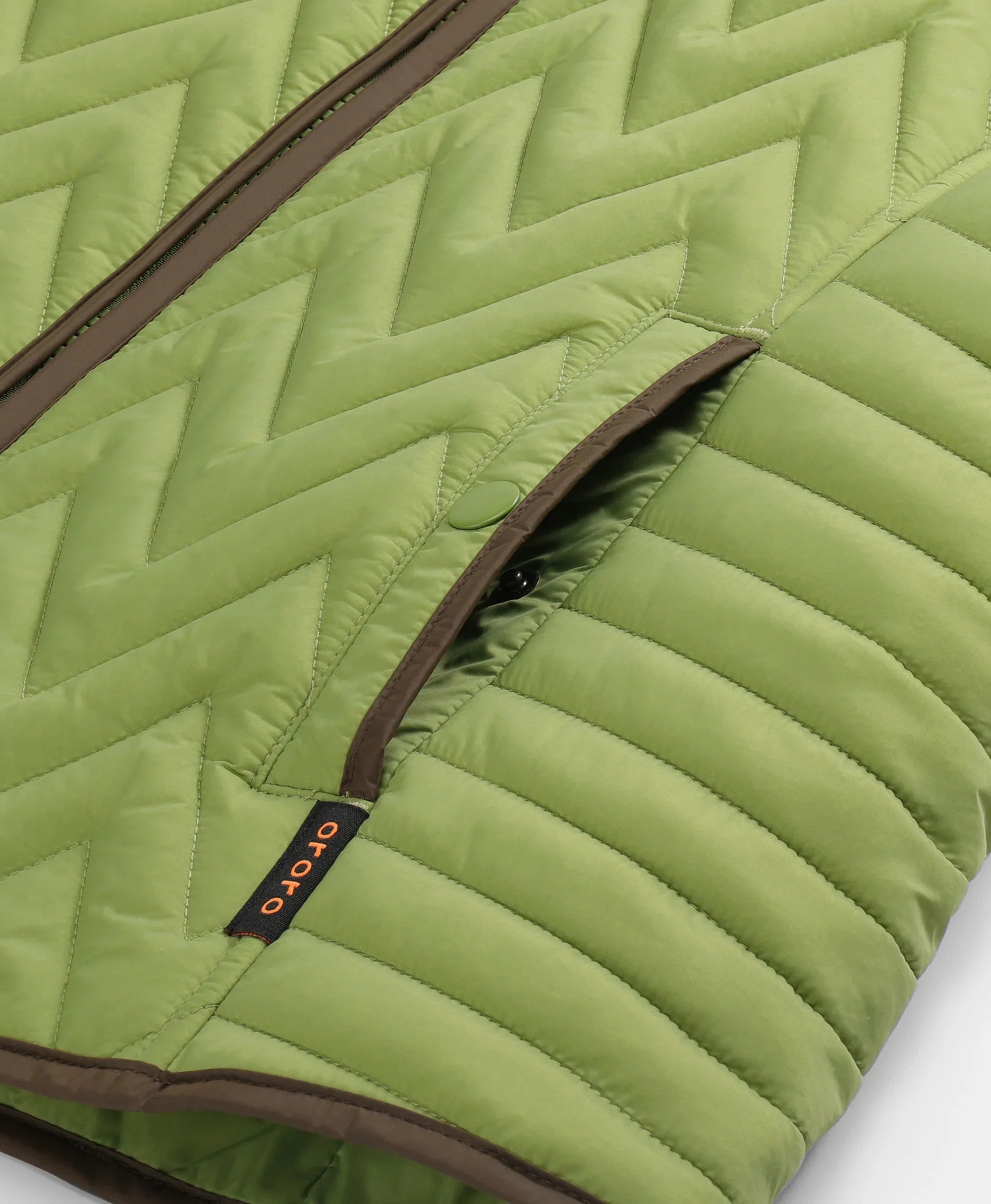 ORORO Heated Women's Heated Chevron Quilted Vest - Image 27