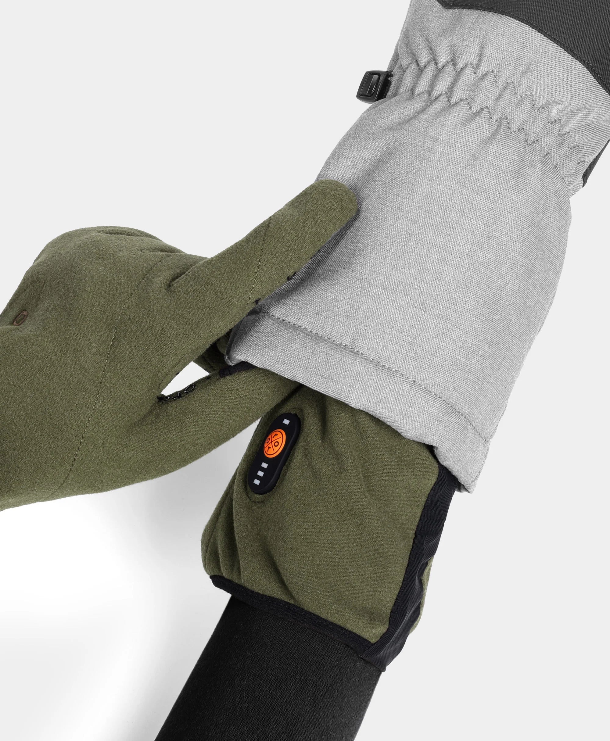ORORO Heated (Open-box) Glasgow Unisex Heated Dralon Liner Gloves - Image 8