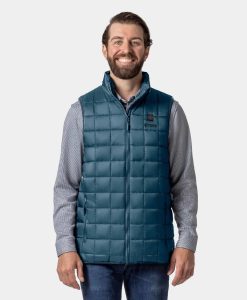 ORORO Heated Prism Men's 4-Zone Heated Quilted Vest