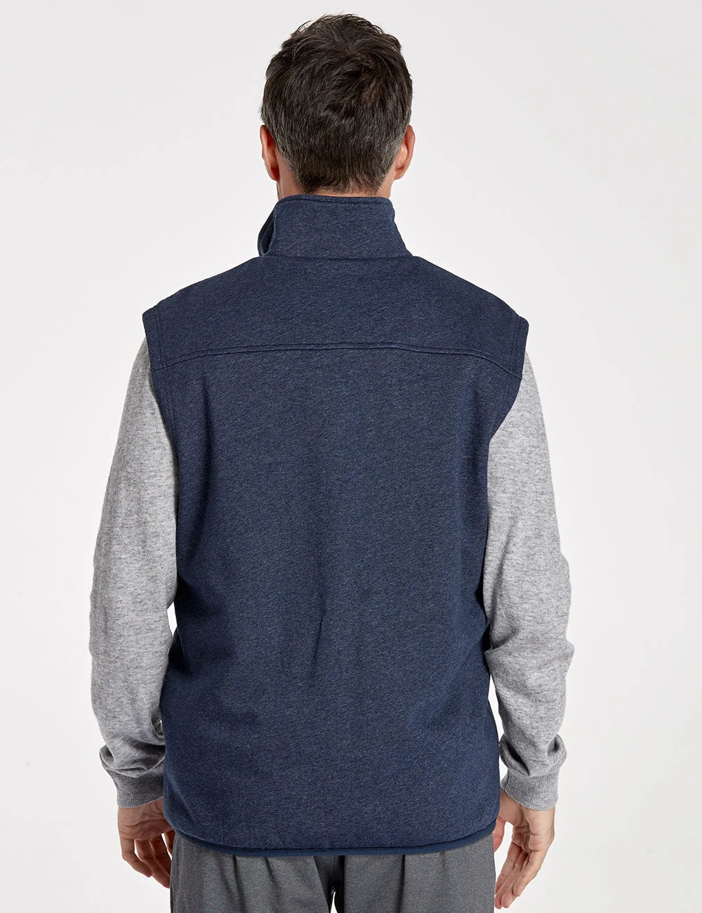 ORORO Heated Men's Heated Fleece Vest (Apparel Only) (ORORO Heated Final Sale) - Image 43