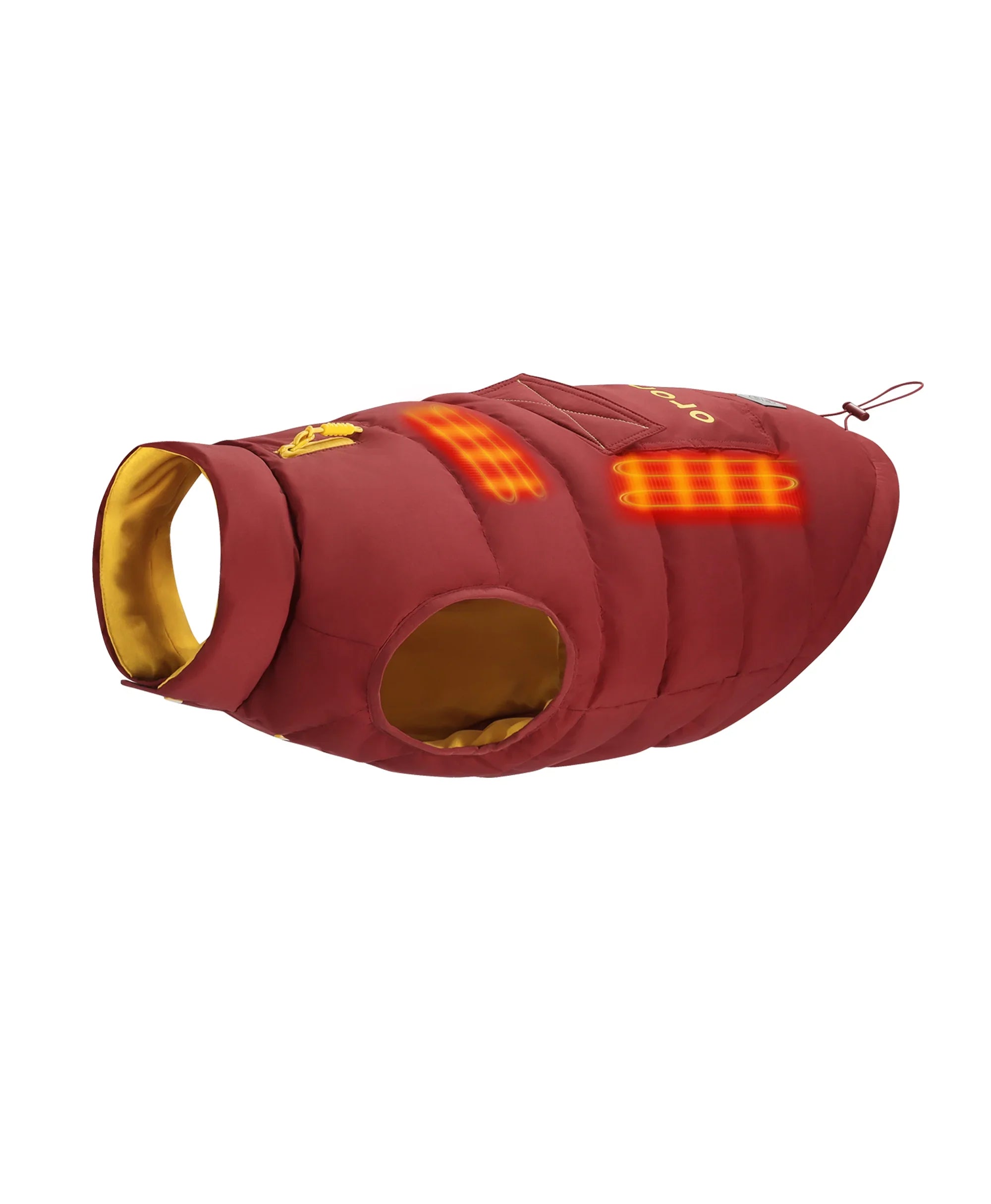 ORORO Heated Snøwoof 3-Zone Heated Dog Puffer Vest - Image 3