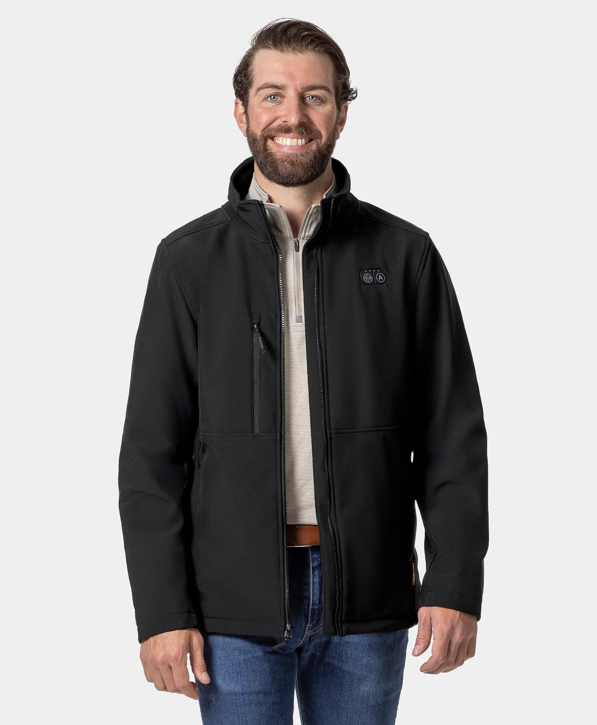 ORORO Heated Maverick ORORO Heated SureWarm® Men's 6-Zone Dual-Control Heated Softshell Jacket (Apparel Only) - Image 5