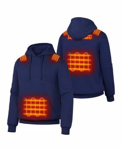 ORORO Heated (Open-box) Preston Unisex 5-Zone Pullover Heated Hoodie (Battery Set Not Included)