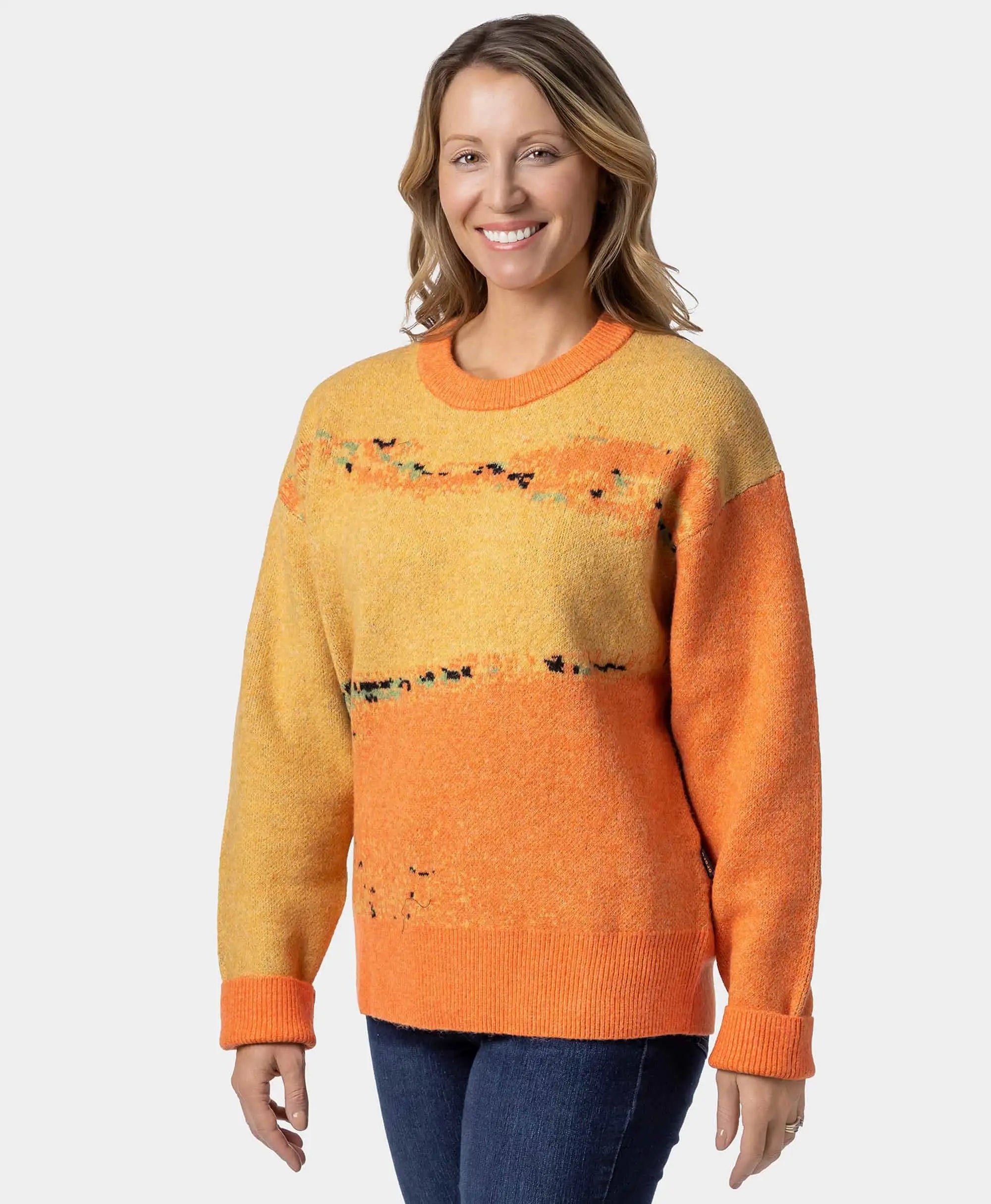 ORORO Heated Oversize Pullover Sweater (ORORO Heated Final Sale)