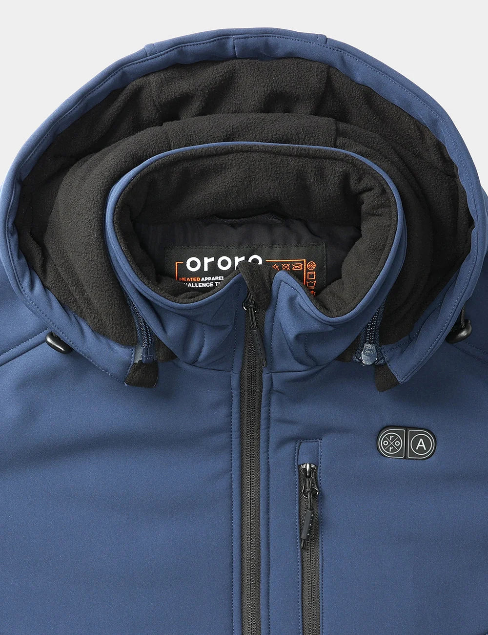 ORORO Heated Men's Heated Dual Control Jacket with 5 Heating Zones (Chest Heating) (Apparel Only) - Image 18