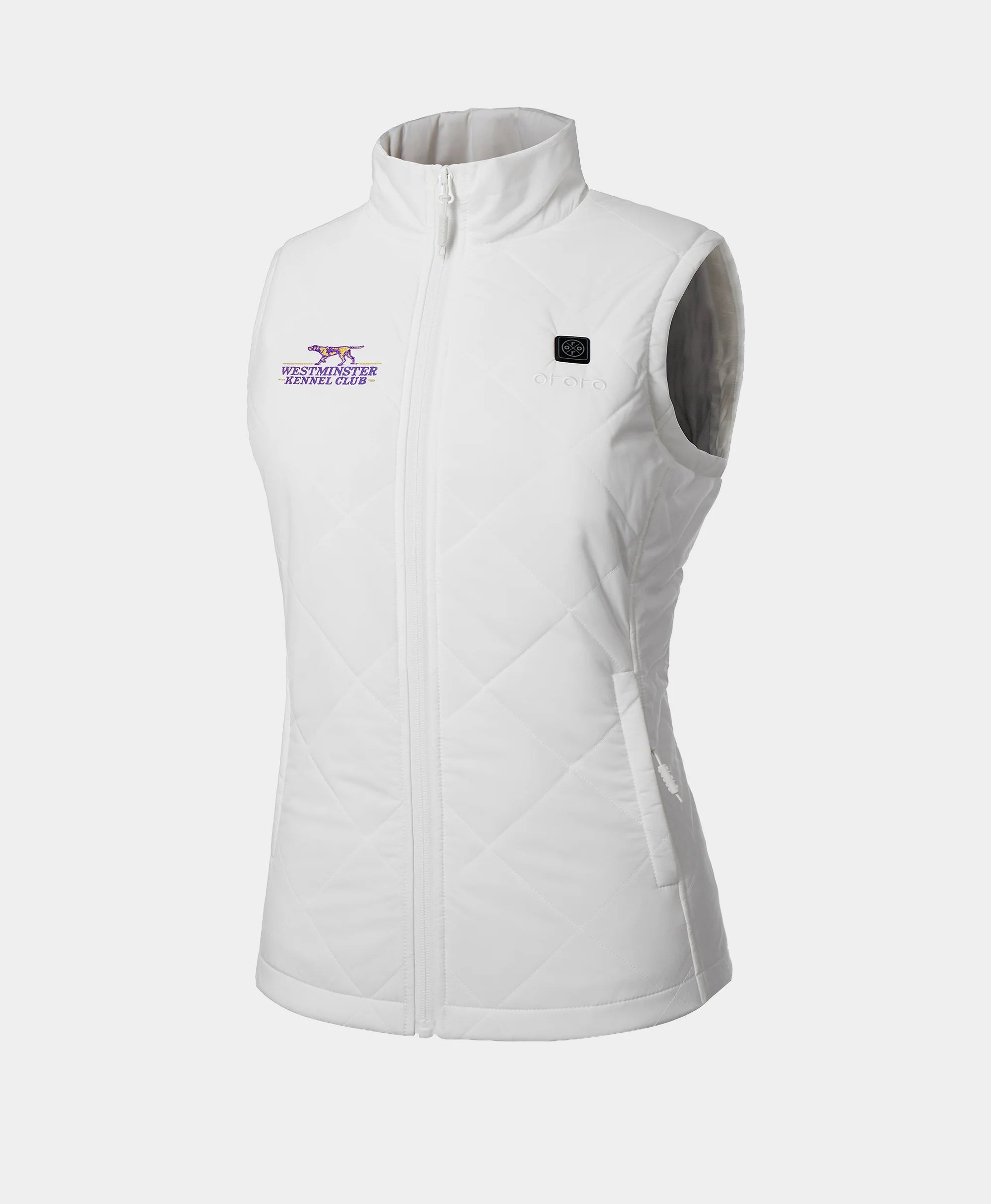 ORORO Heated Women's 4-Zone Heated Quilted Vest - Westminster Kennel Club® Edition - Image 21