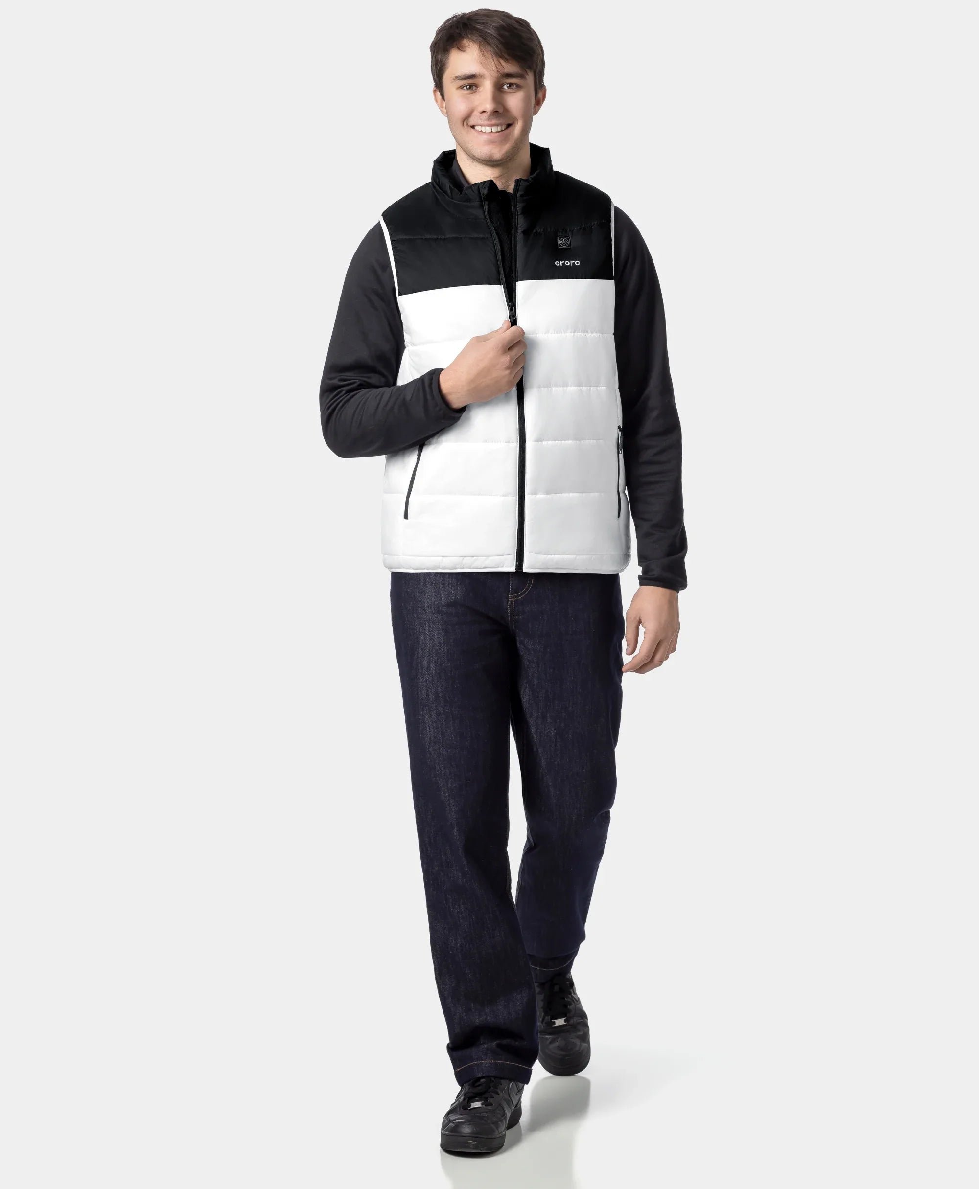 ORORO Heated (Open-box) Men's 5-Zone Classic Evo Heated Vest ((Battery Set Not Included) - Image 43