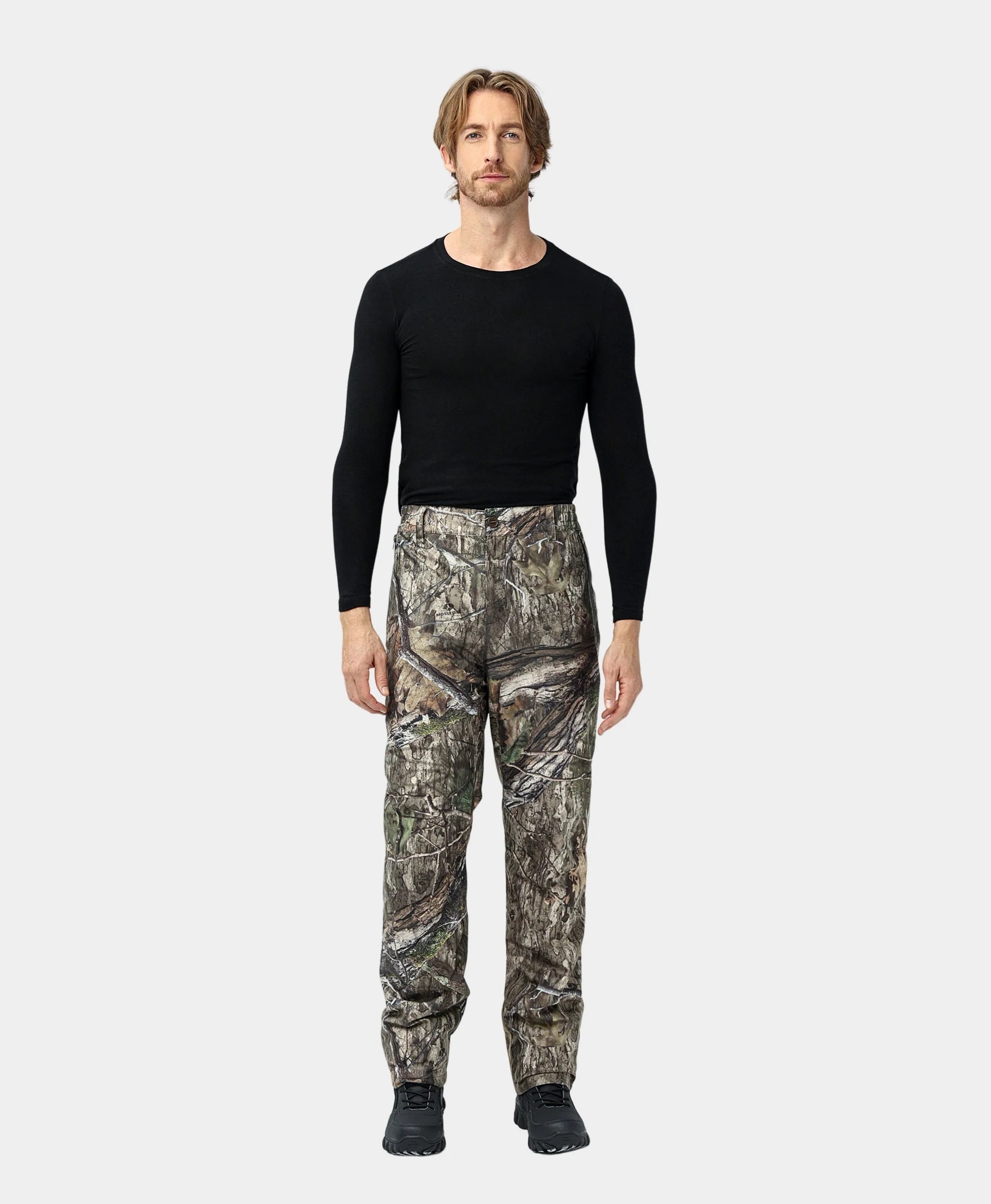 ORORO Heated (Open-box) Men's Heated Hunting Pants, Mossy Oak® Country DNA Pattern (Battery Set Not Included) - Image 3