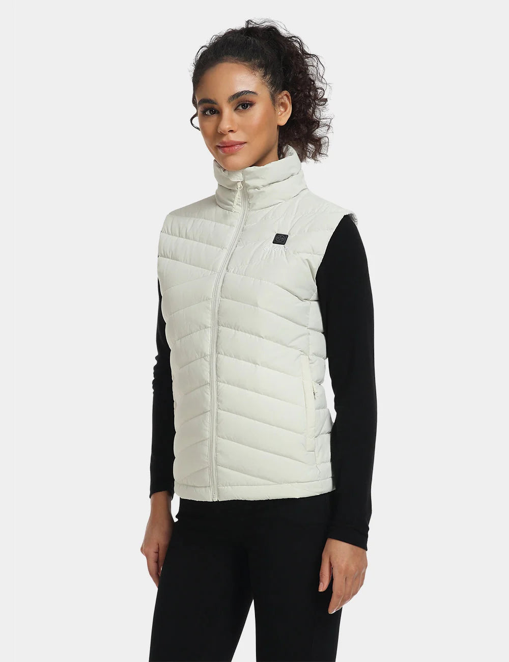 ORORO Heated Women's Heated Lightweight Down Vest (Apparel Only) - Image 39