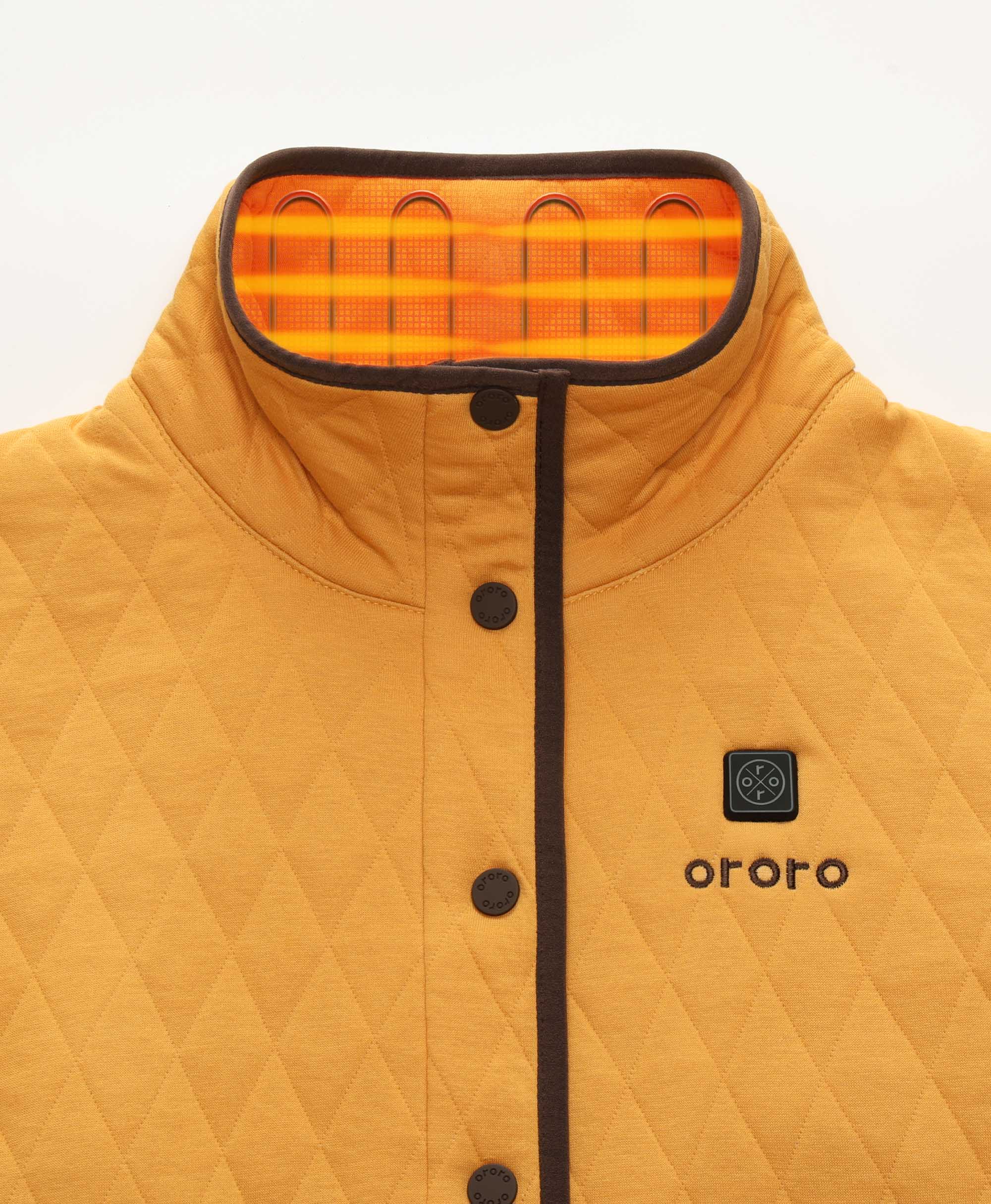 ORORO Heated Chalet Women's Heated Quilted Jacket (ORORO Heated Final Sale) - Image 26