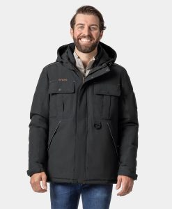 ORORO Heated Missoula ORORO Heated SureWarm® Men's 6-Zone Dual-Control Dual-Source Heated Jacket (Apparel Only)