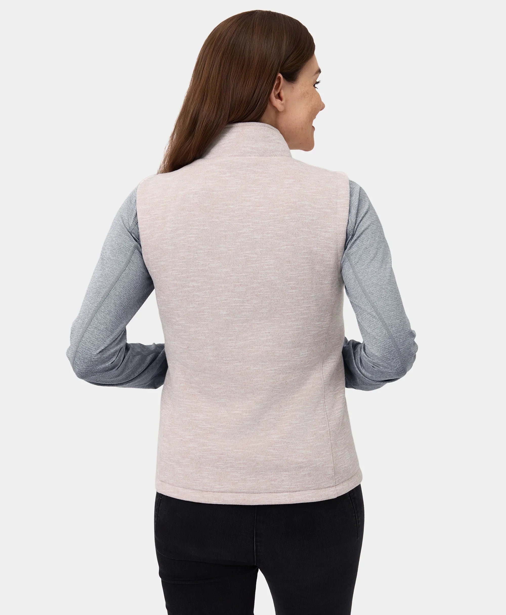 ORORO Heated Women's Heated Fleece Vest - Image 44