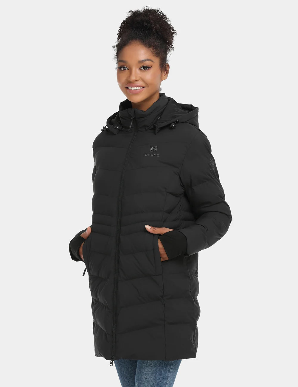 ORORO Heated Women's Heated Puffer Parka Jacket (ORORO Heated Final Sale) - Image 14
