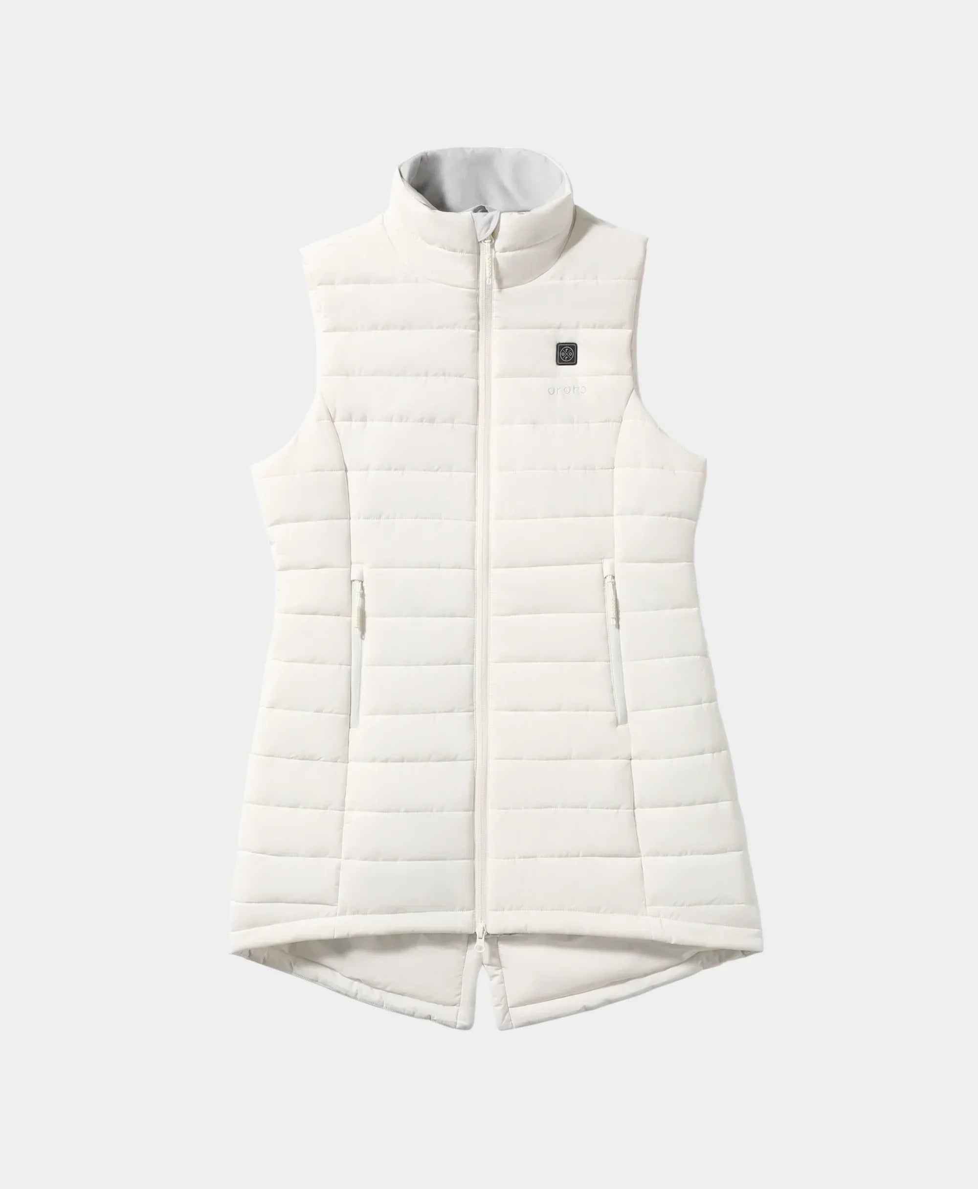 ORORO Heated Tribeca Women's Heated Long Puffer Vest - Image 33