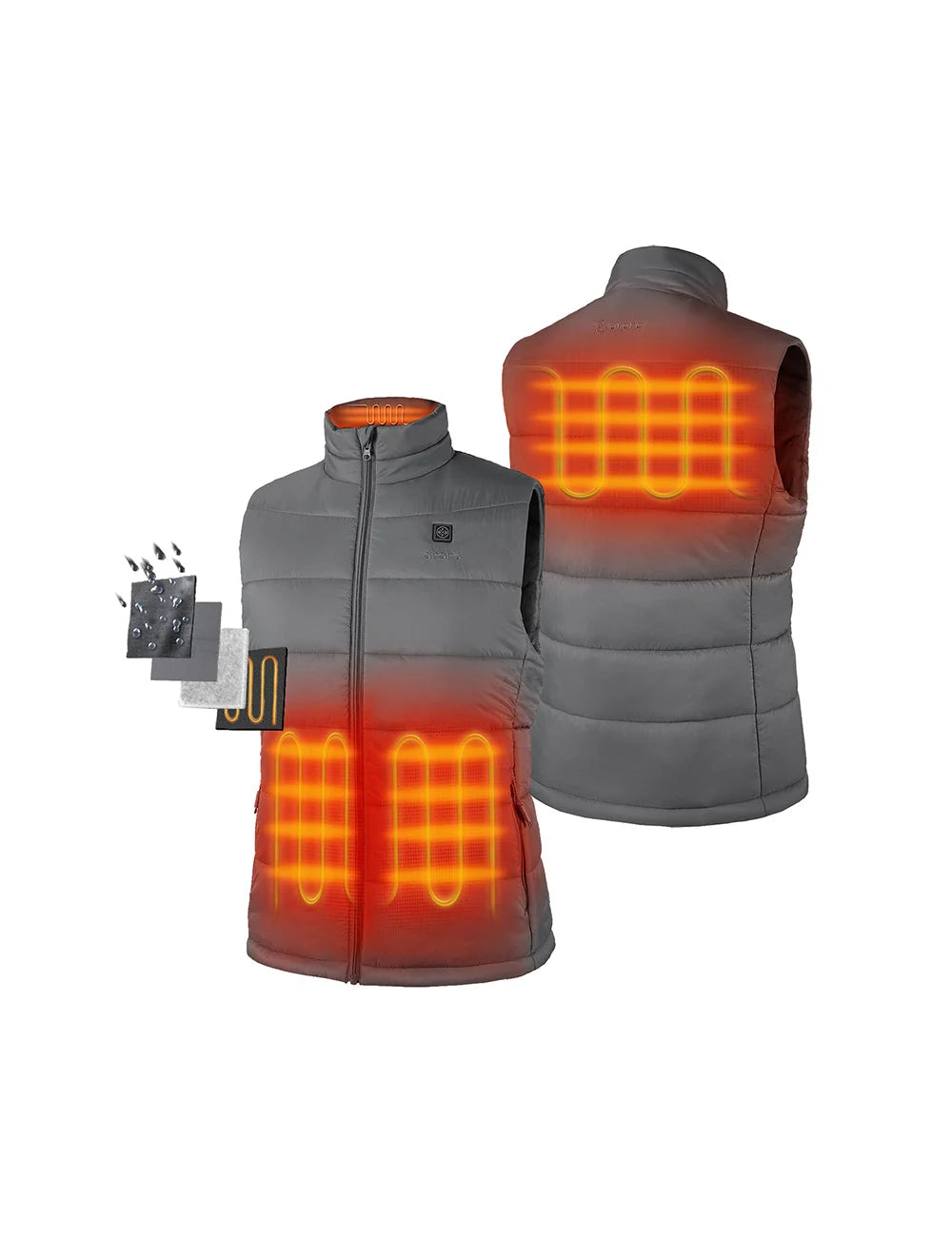 ORORO Heated (Open-box) Men's Classic Heated Vest (Battery Set Not Included) - Image 24