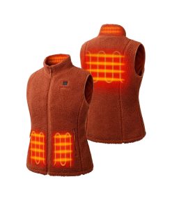 Alternative view of ORORO Heated Women's Heated Recycled Fleece Vest