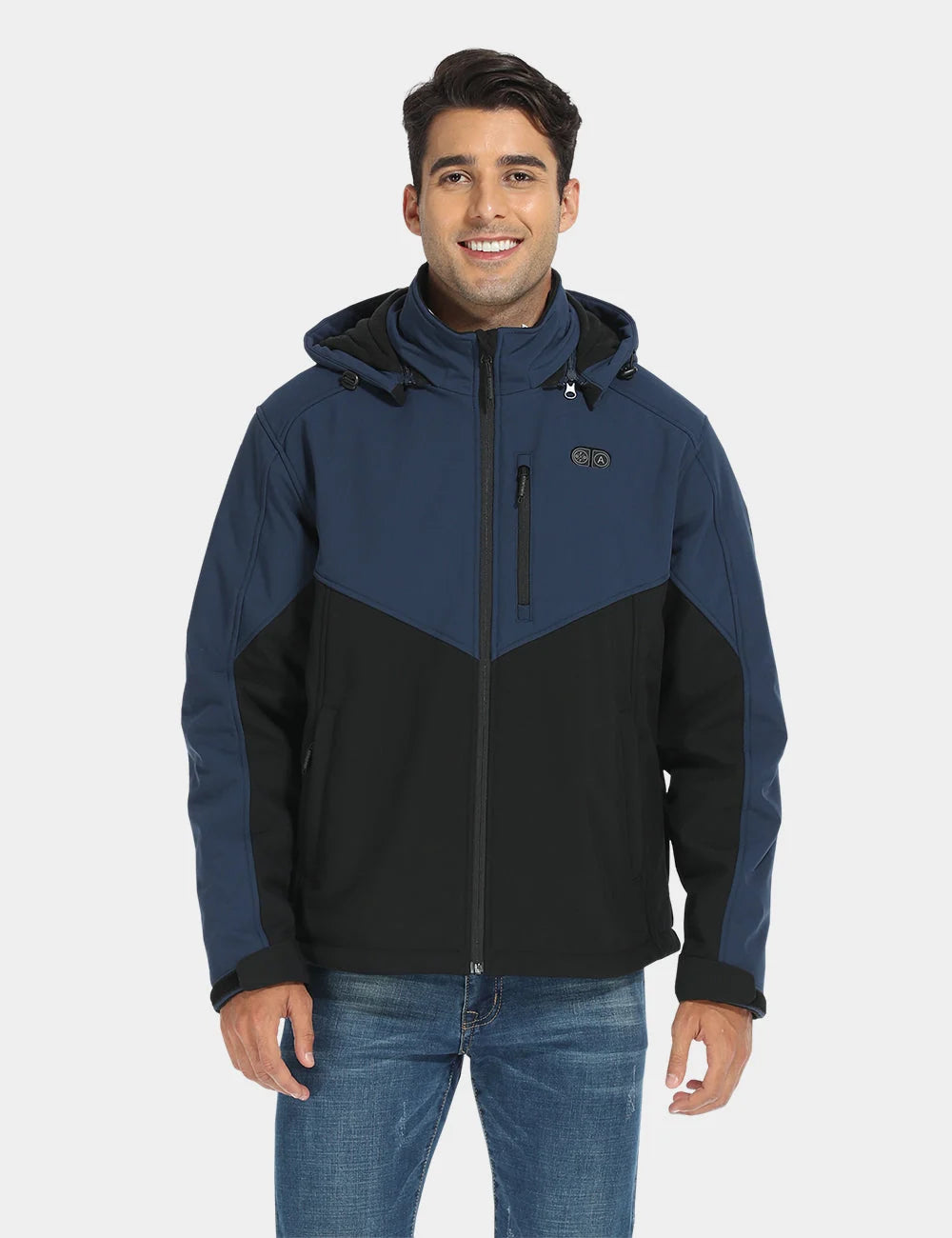 ORORO Heated Men's Heated Dual Control Jacket with 5 Heating Zones (Chest Heating) (Apparel Only) - Image 6