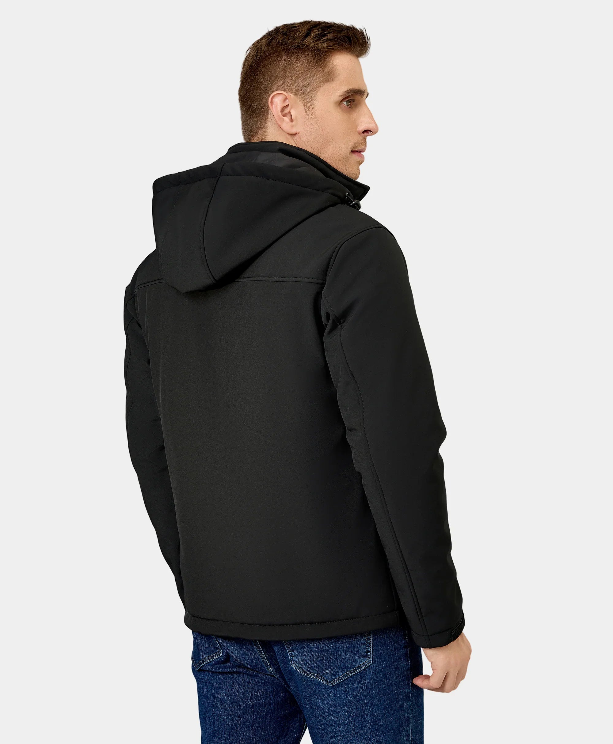 ORORO Heated Men's Heated Dual Control Jacket with 5 Heating Zones (Chest Heating) (Apparel Only) - Image 36