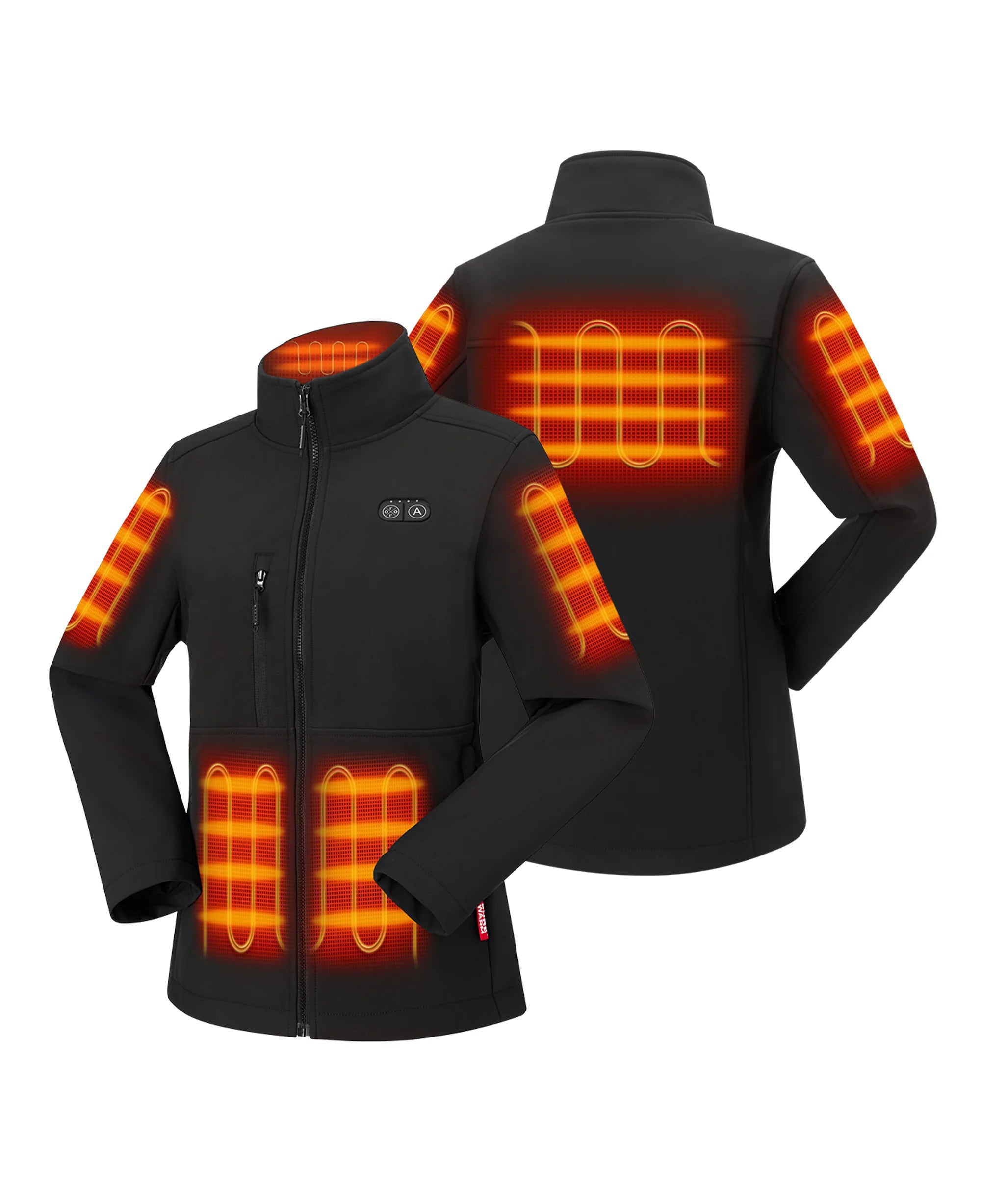 ORORO Heated Maverick ORORO Heated SureWarm® Women's 6-Zone Dual-Control Heated Softshell Jacket (Apparel Only) - Image 36