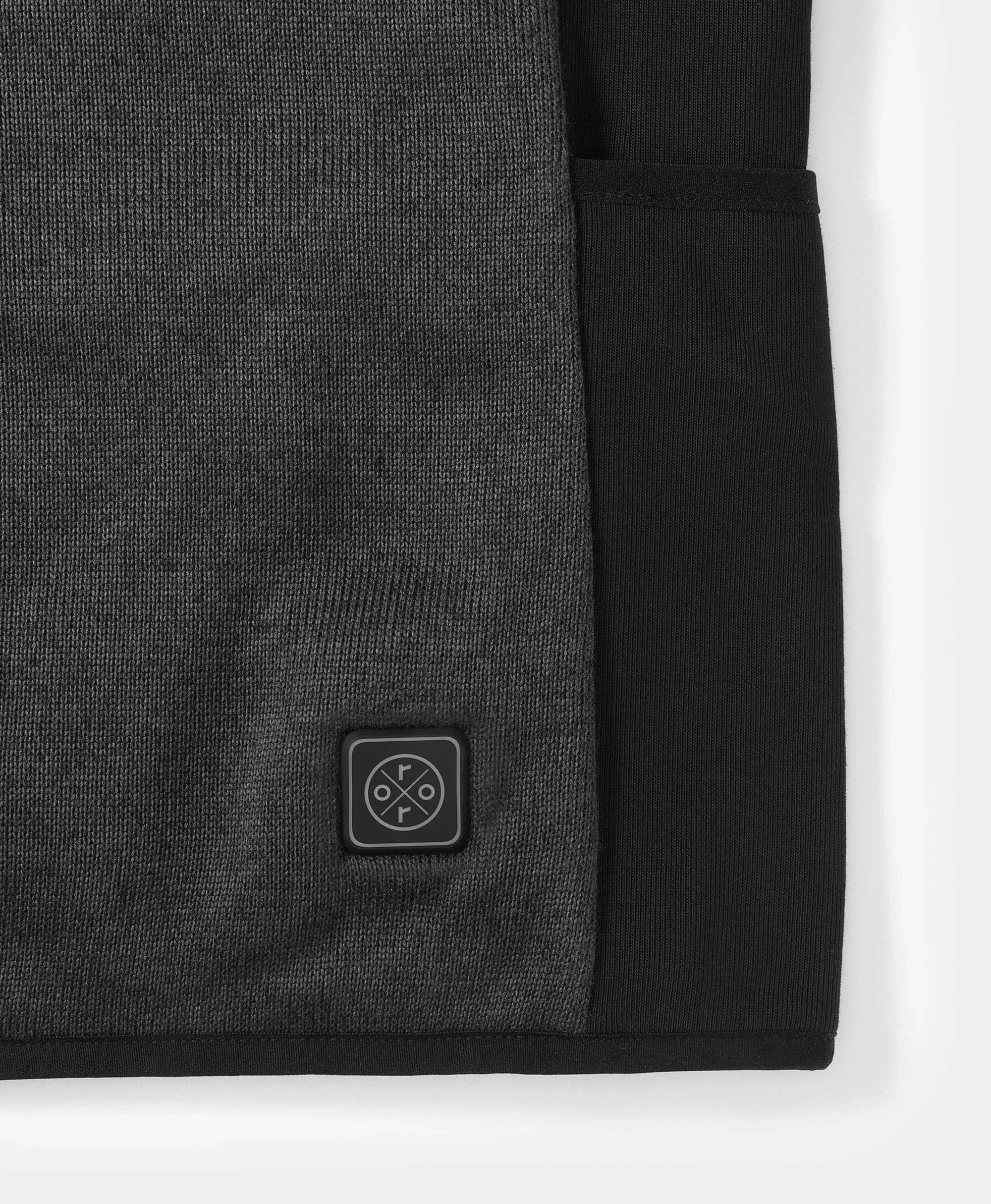 ORORO Heated Prestige Men's 4-Zone Heated Fleece V-Neck Liner Vest - Image 5