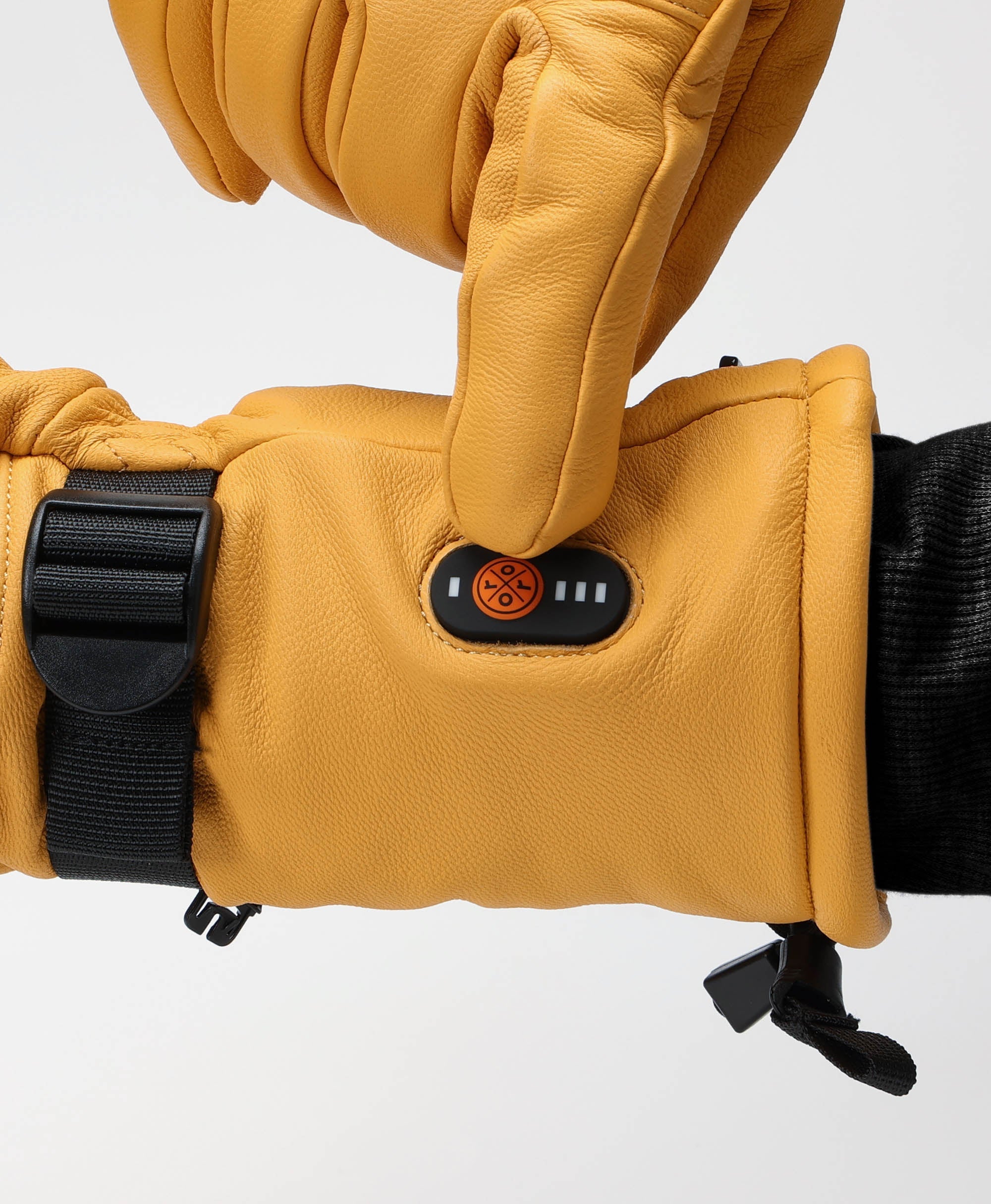 ORORO Heated (Open-box) Boise Unisex Heated Full Leather Gloves - Image 18