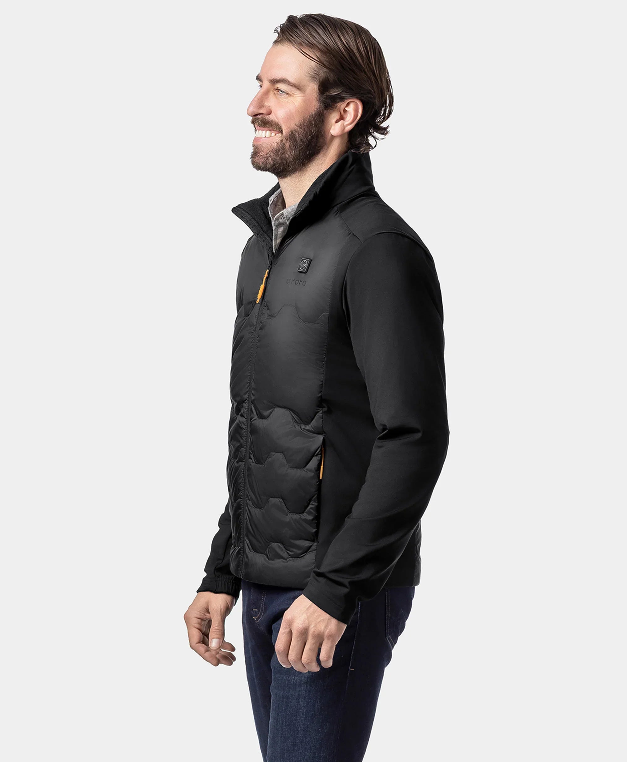 ORORO Heated Verbier Men's 4-Zone Heated Down Jacket (Apparel Only) - Image 17