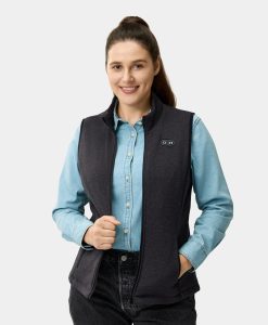 ORORO Heated ORORO Heated x OpenHeat OH-1 Women’s Heated Recycled Fleece Vest (w/ Type-C Power Port)