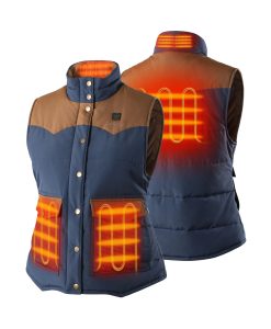 ORORO Heated (Open-box) Amelia Women's Western Heated Vest (Battery Set Not Included)