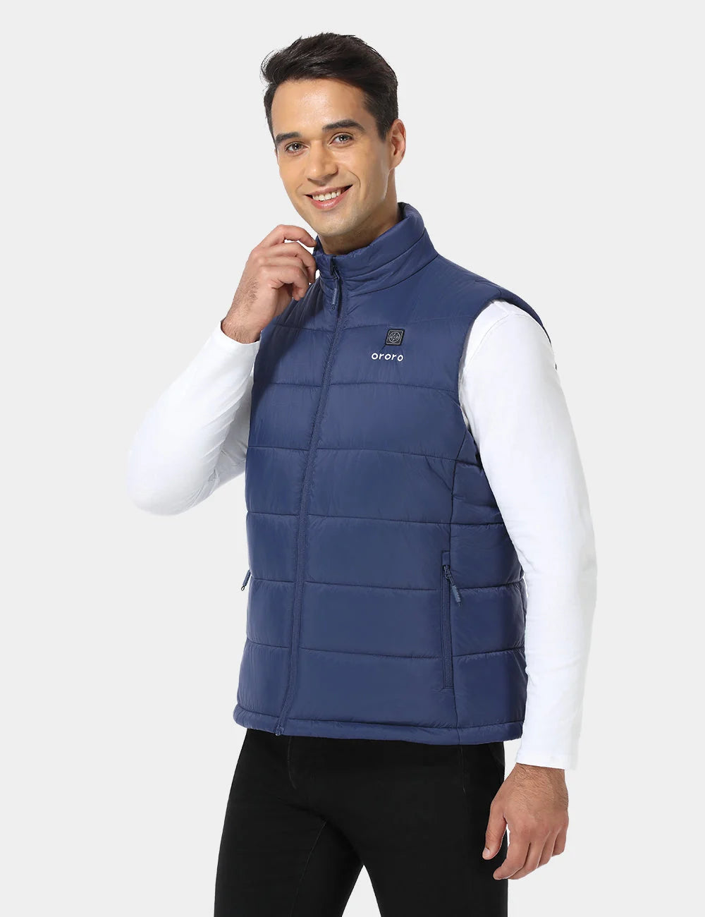 ORORO Heated Men's Classic Heated Vest (Apparel Only) - Image 28
