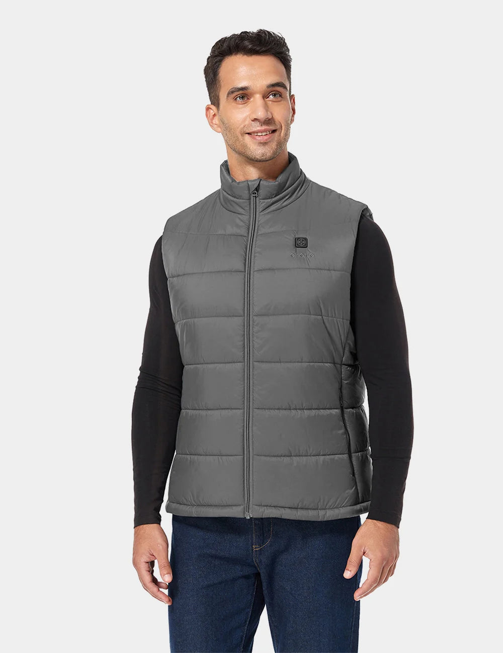 ORORO Heated Men's Classic Heated Vest (Apparel Only) - Image 41