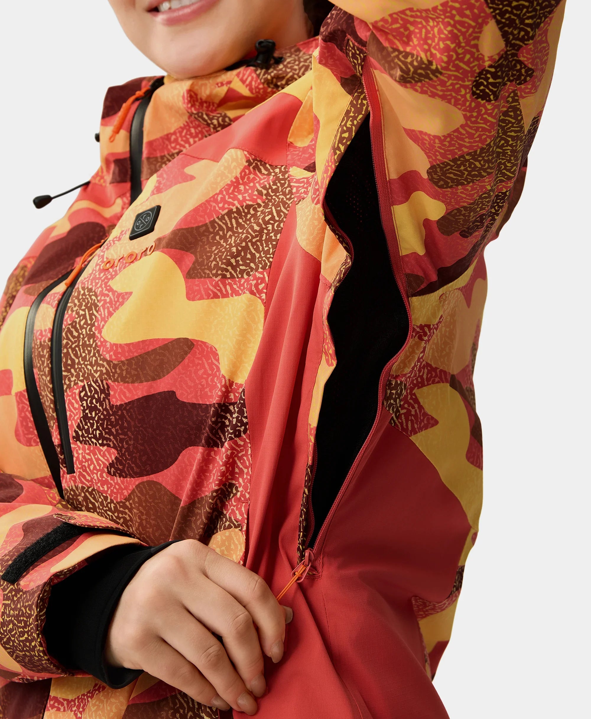 ORORO Heated St. Moritz Women's Heated Snow Jacket (ORORO Heated Final Sale) - Image 12