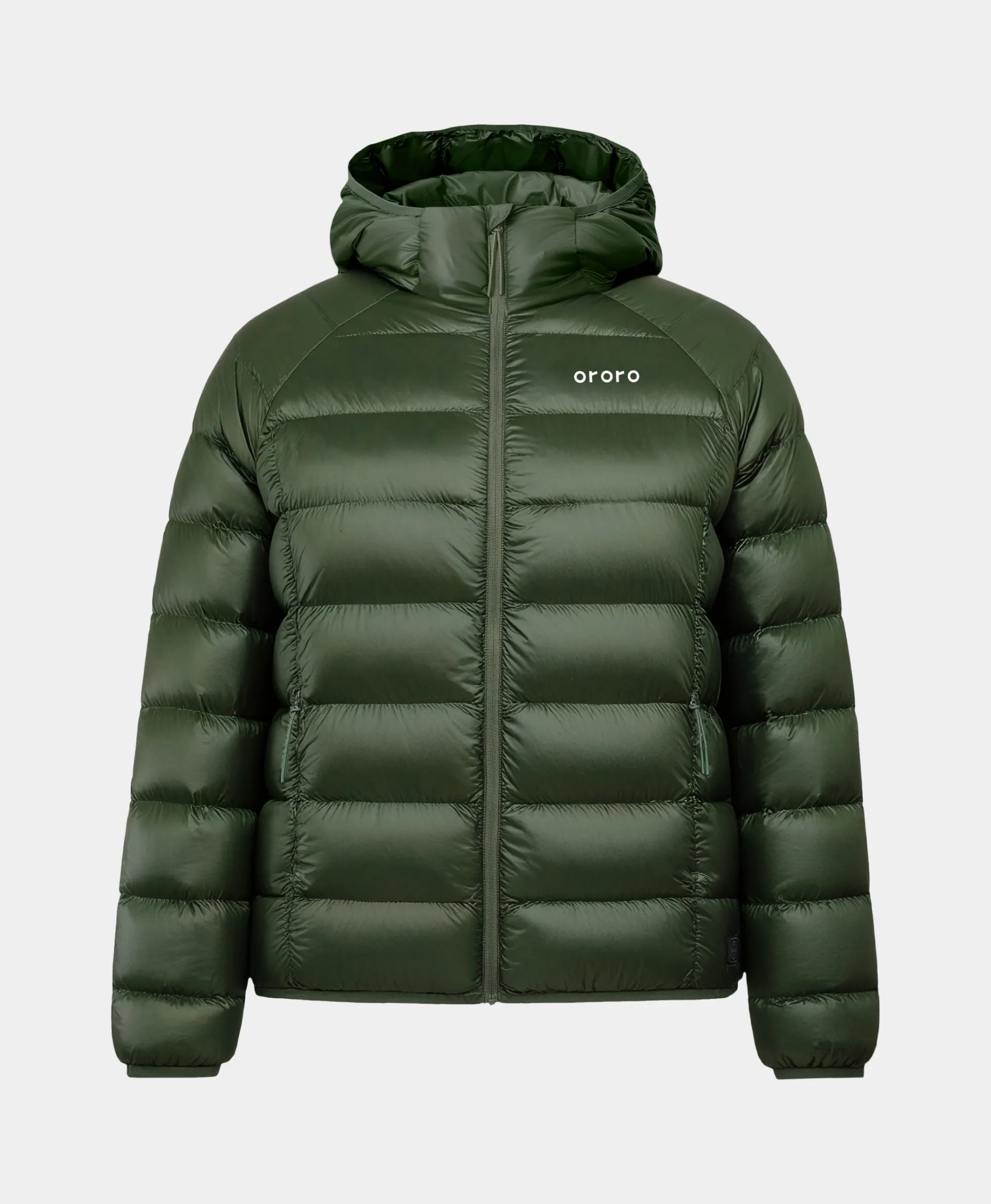 ORORO Heated (Open-box) Aero Women's 4-Zone Packable Heated Down Jacket (Battery Set Not Included) - Image 12