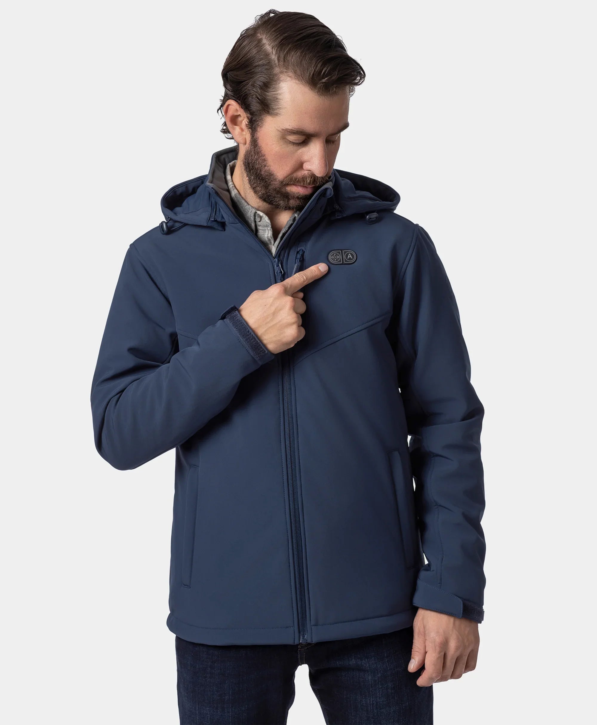 ORORO Heated Men's Heated Dual Control Jacket with 5 Heating Zones (Pocket Heating) - Image 18