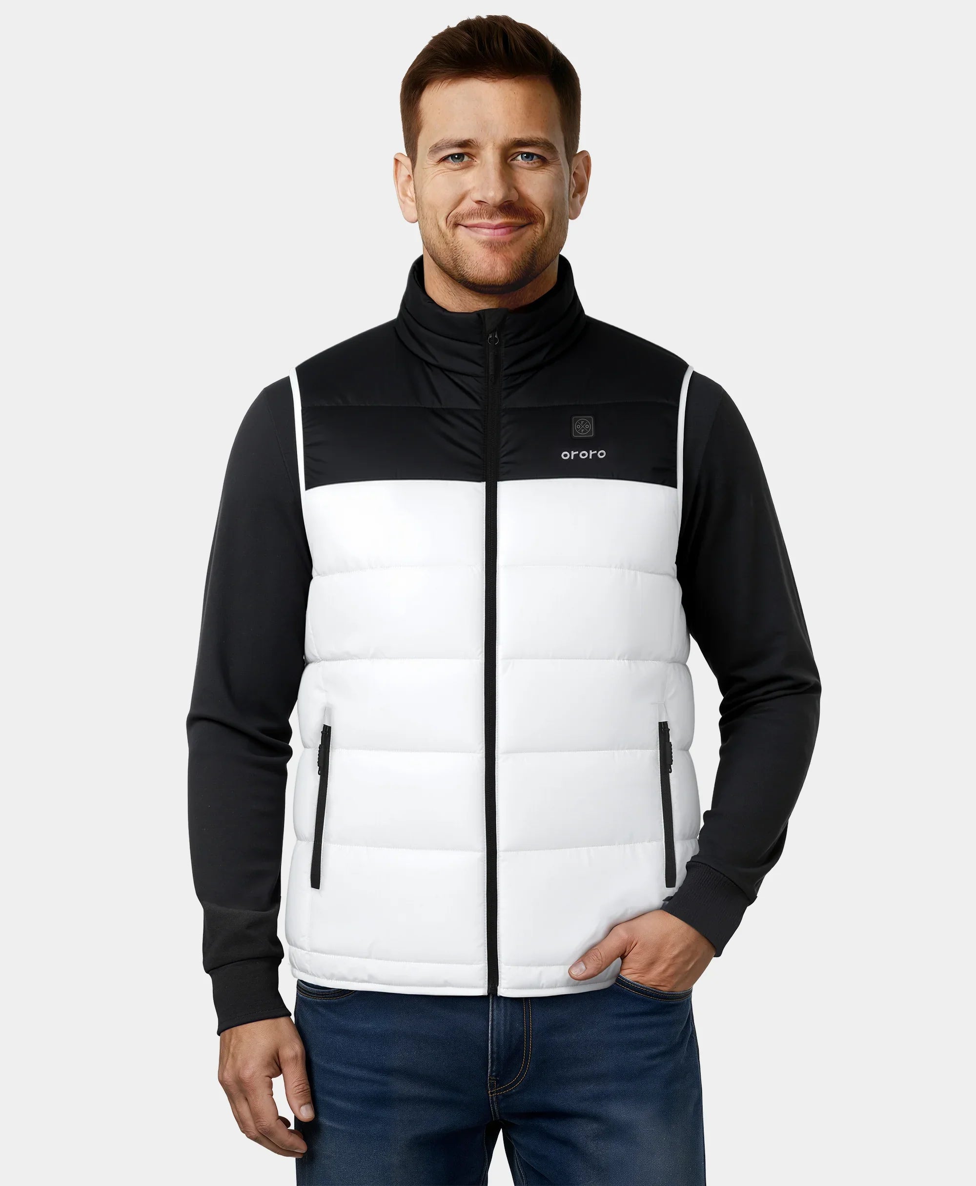 ORORO Heated Men's 5-Zone Classic Evo Heated Vest (Apparel Only) - Image 19