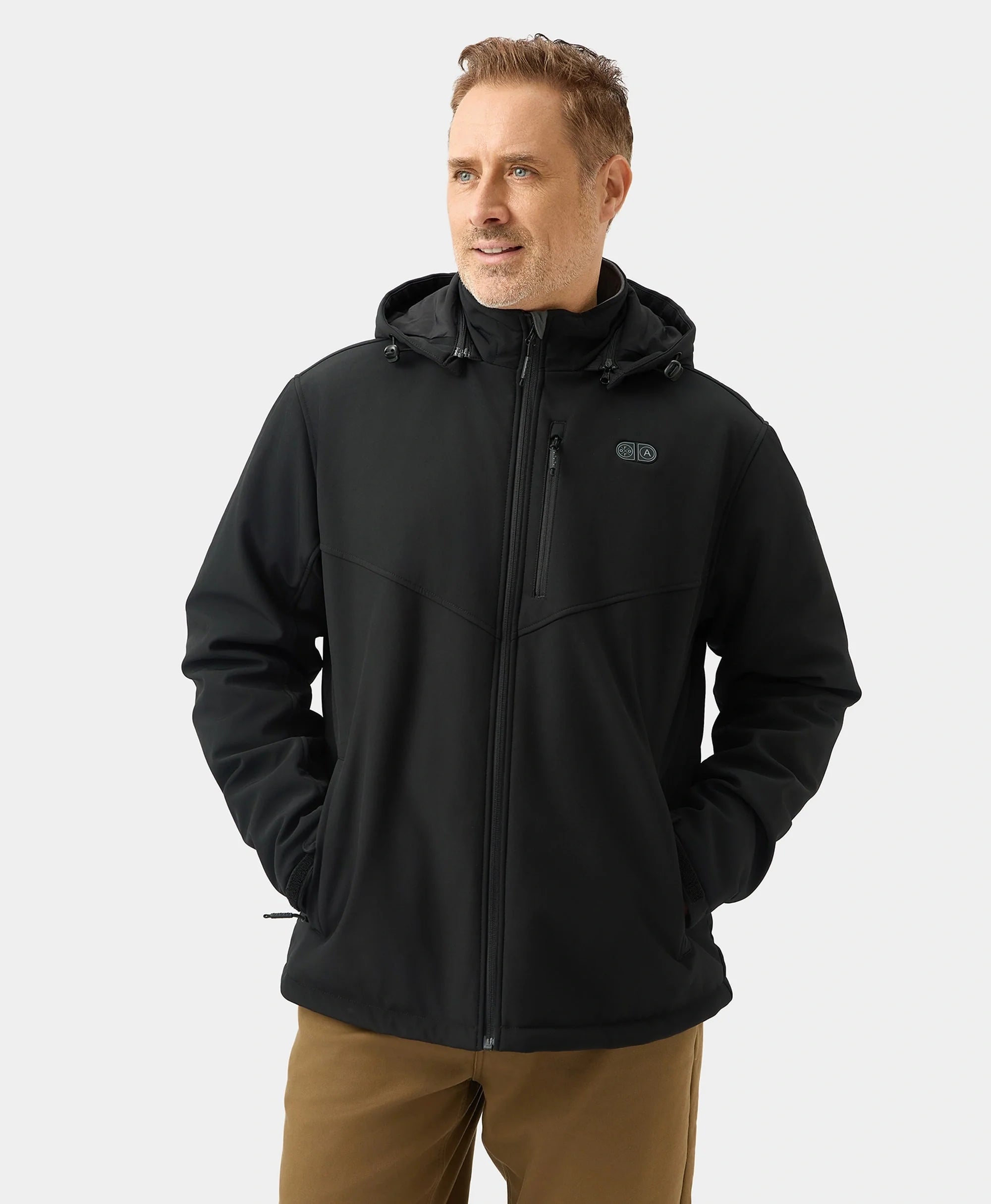 ORORO Heated Men's Heated Dual Control Jacket with 5 Heating Zones (Pocket Heating) (Apparel Only) - Image 37