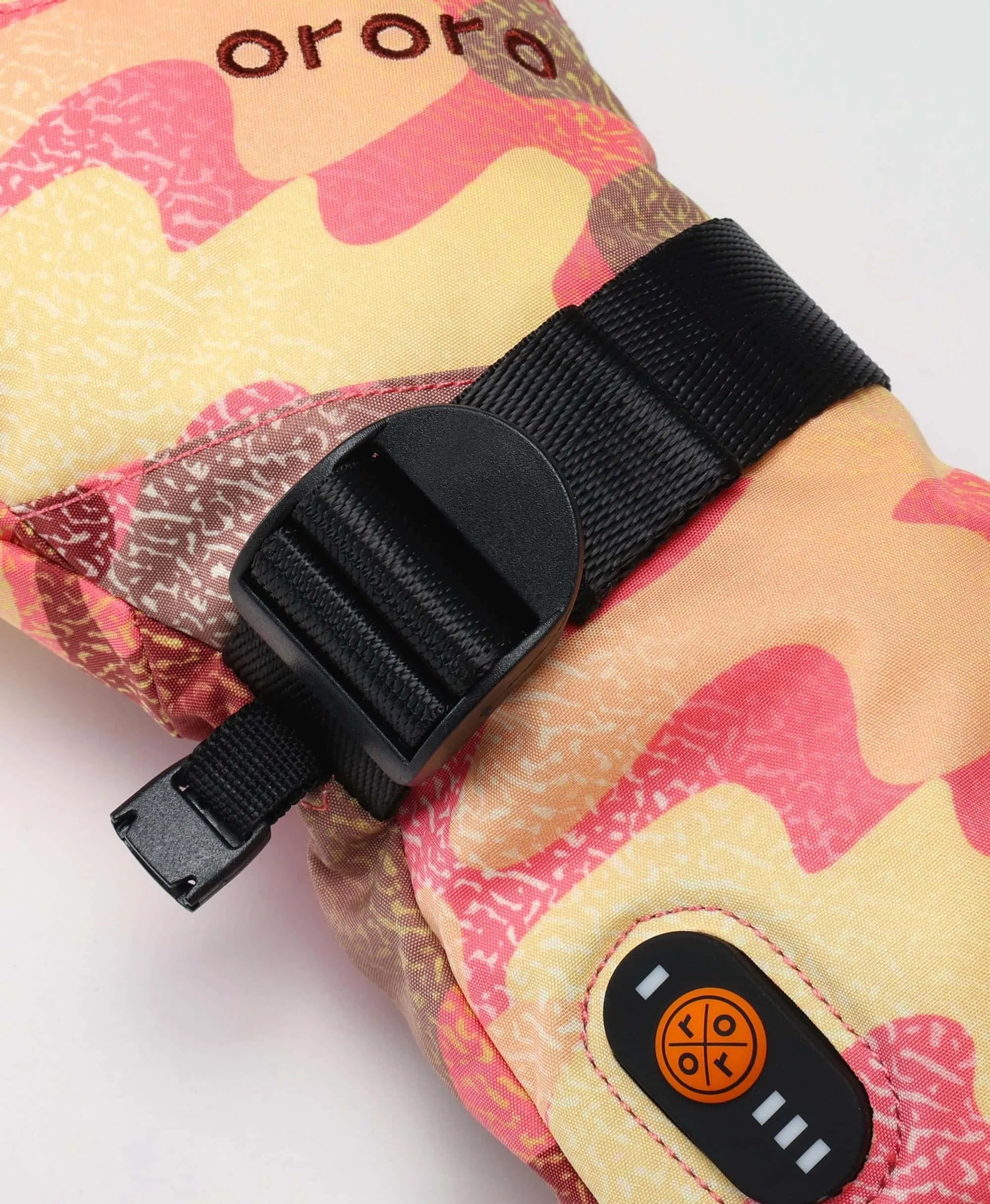 ORORO Heated (Open-box) Kyoto Women's Colorprint Heated Lightweight Gloves - Image 17