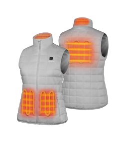 Alternative view of ORORO Heated Prism ORORO Heated Women's 4-Zone Heated Quilted Vest