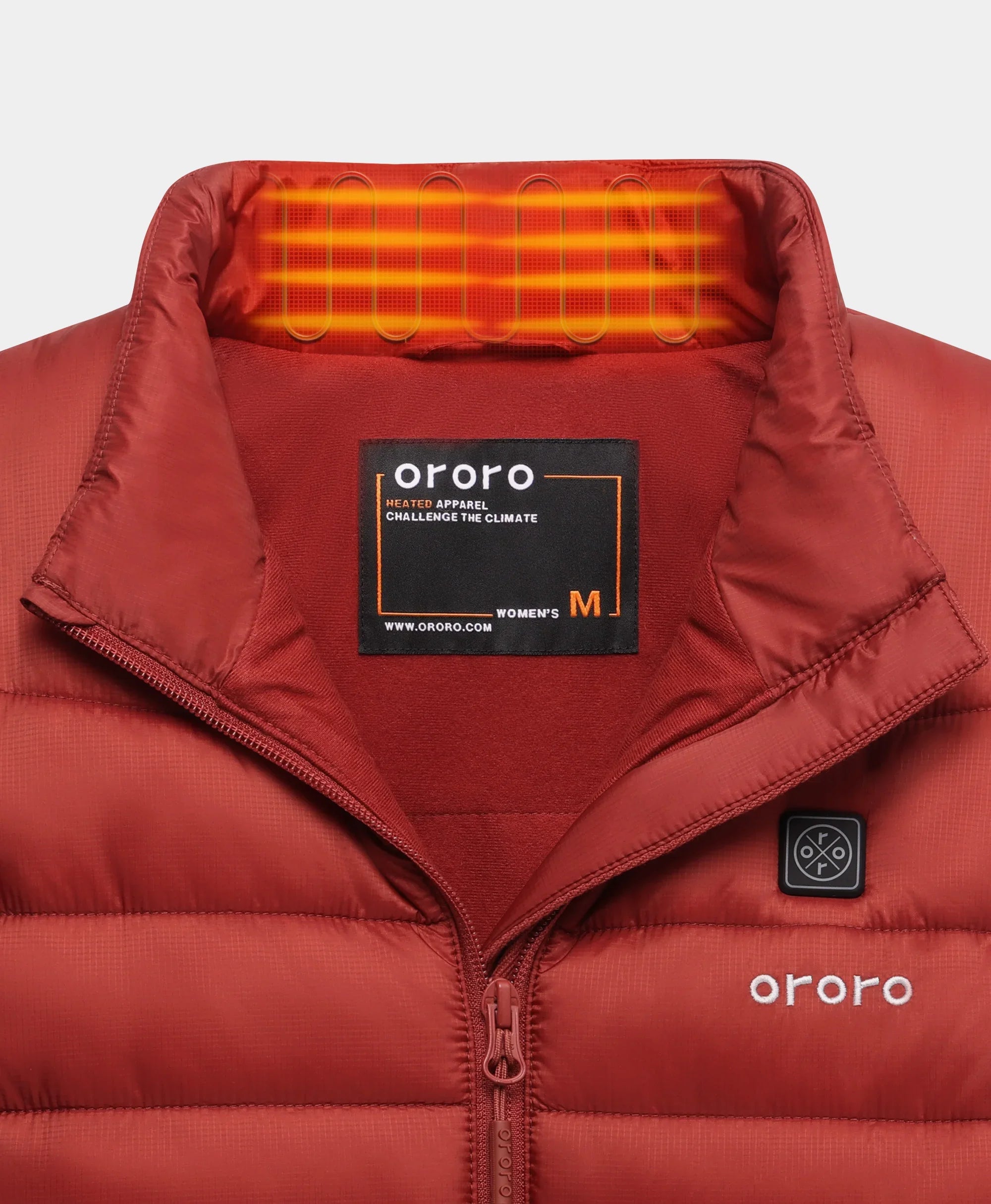 ORORO Heated (Open-box) Women's 5-Zone Classic Evo Heated Vest (Battery Set Not Included) - Image 17