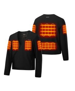 ORORO Heated (Open-box) Vanguard Unisex 6-Zone Adjustable Heated Liner Jacket (Battery Set Not Included)